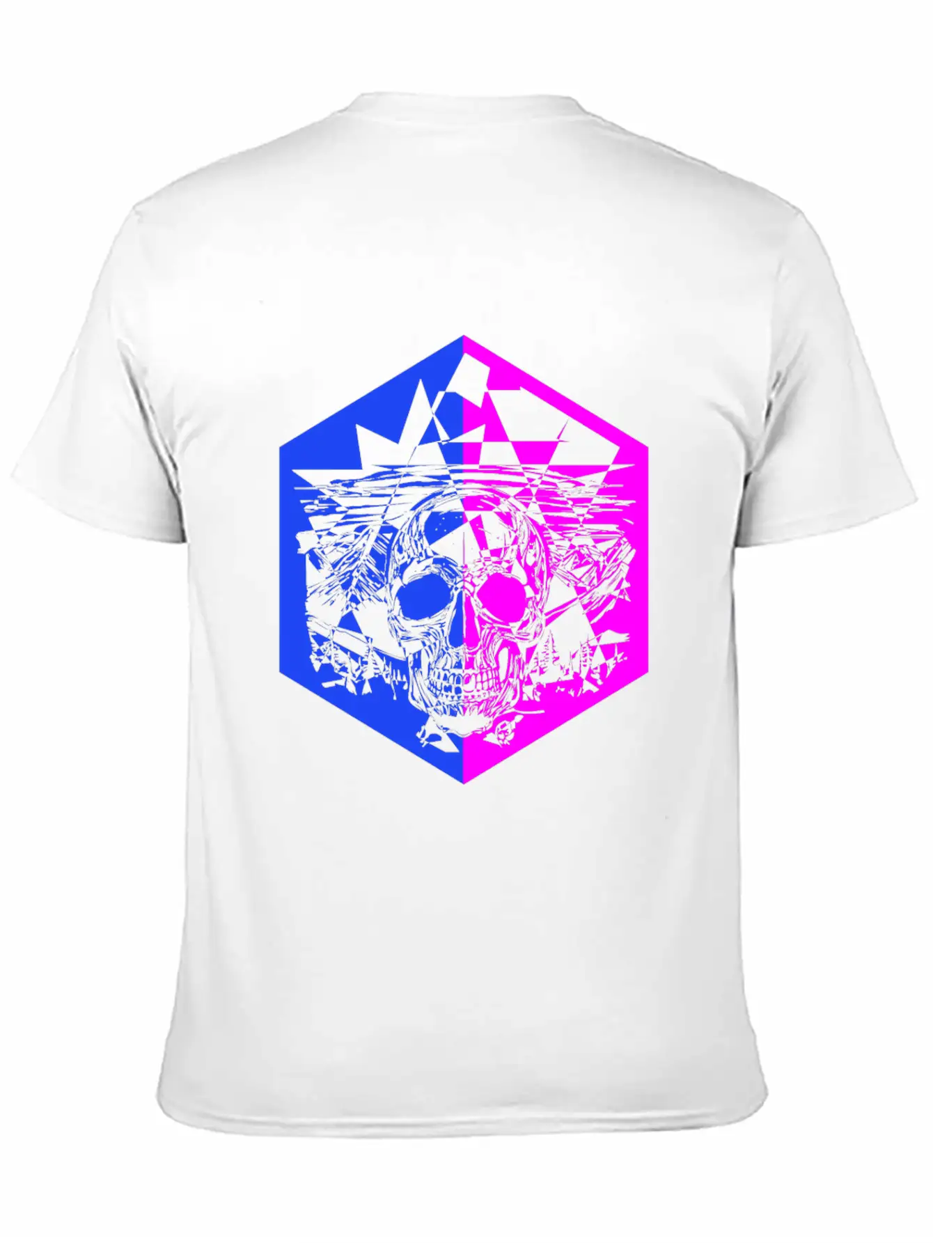 Disco Skull Music Unisex Casual T-Shirt – Clean Design For Daily Comfort