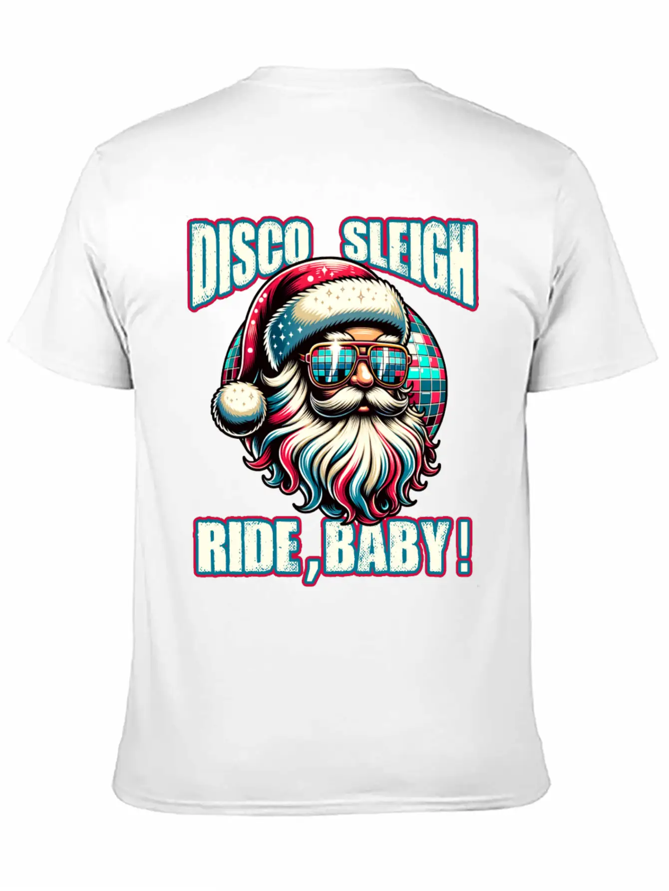 Disco Sleigh Rides Baby Essential Unisex Summer Tee – Soft Cotton Casual Fit