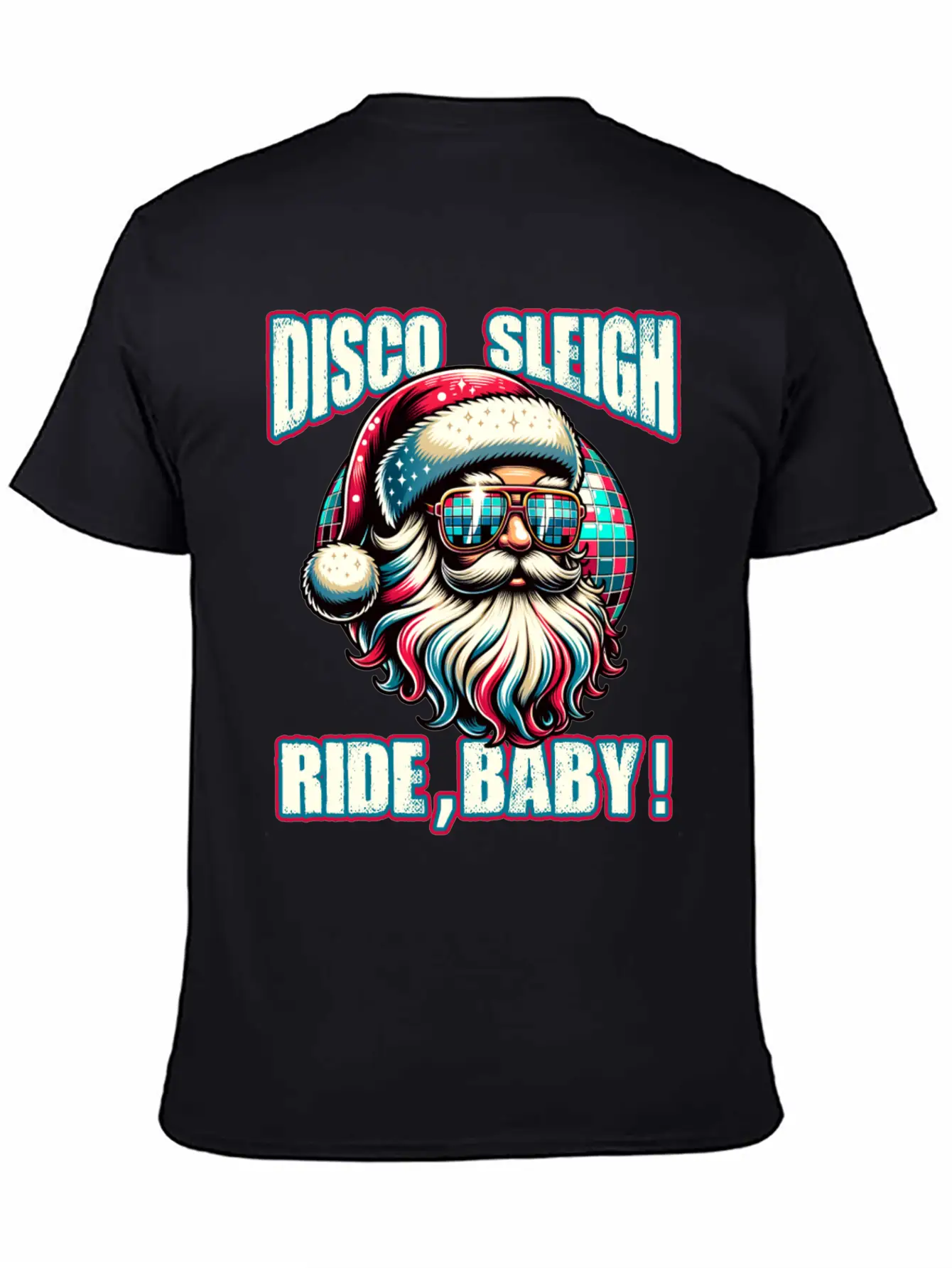 Disco Sleigh Rides Baby Essential Unisex Summer Tee – Soft Cotton Casual Fit