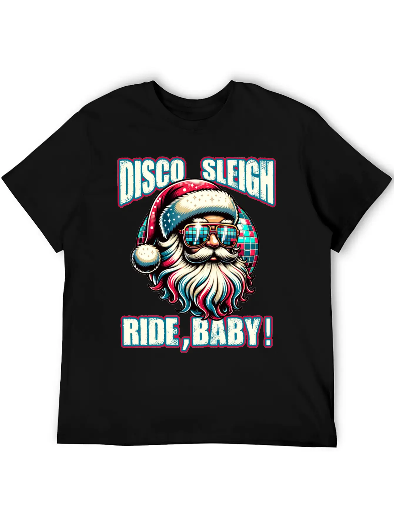 Disco Sleigh Rides Baby Essential Unisex Summer Tee – Soft Cotton Casual Fit