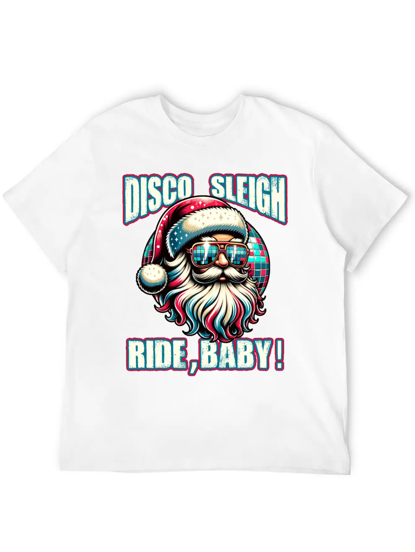 Disco Sleigh Rides Baby Essential Unisex Summer Tee – Soft Cotton Casual Fit
