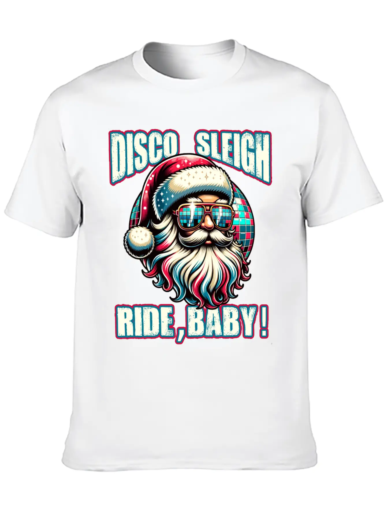 Disco Sleigh Rides Baby Essential Unisex Summer Tee – Soft Cotton Casual Fit