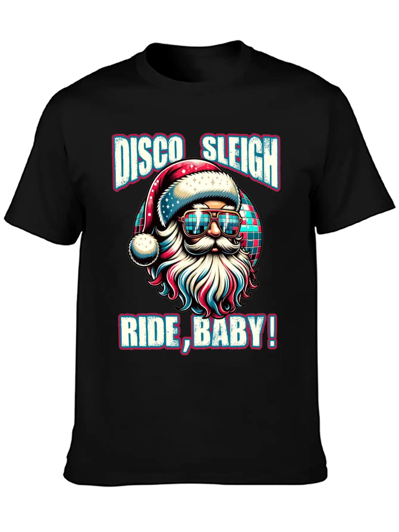 Disco Sleigh Rides Baby Essential Unisex Summer Tee – Soft Cotton Casual Fit