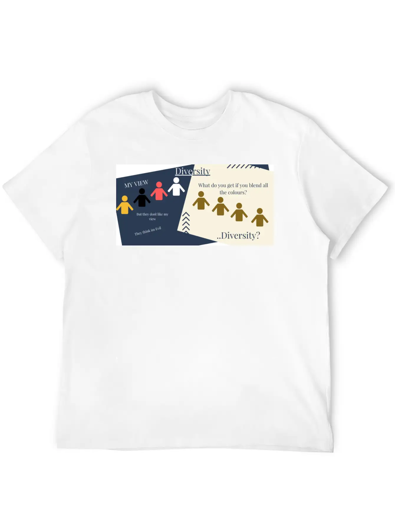 Diversity Basic Graphic T-Shirt – Daily Comfort In Soft Cotton