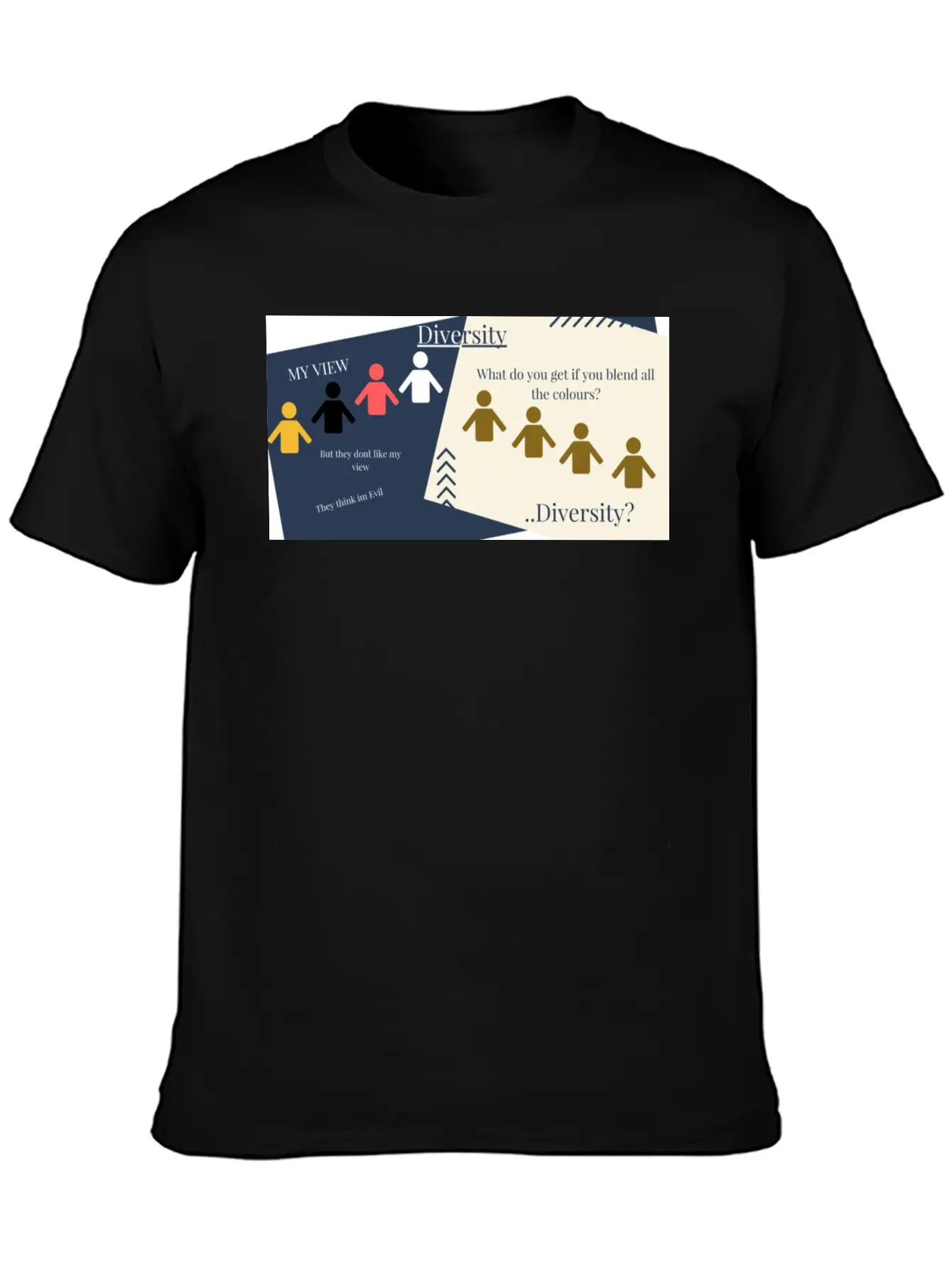 Diversity Basic Graphic T-Shirt – Daily Comfort In Soft Cotton