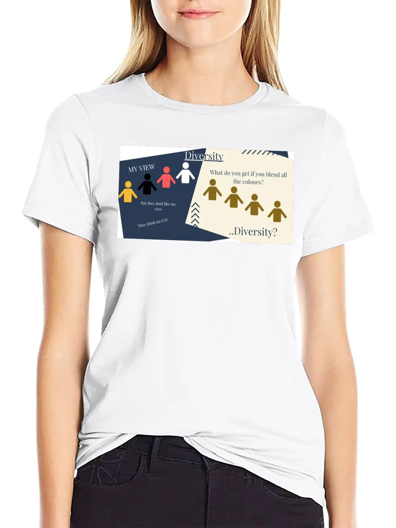 Diversity Basic Graphic T-Shirt – Daily Comfort In Soft Cotton