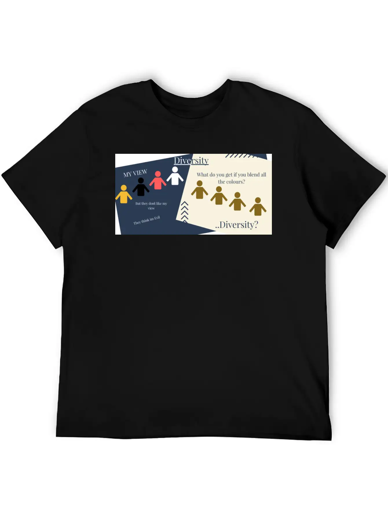 Diversity Basic Graphic T-Shirt – Daily Comfort In Soft Cotton