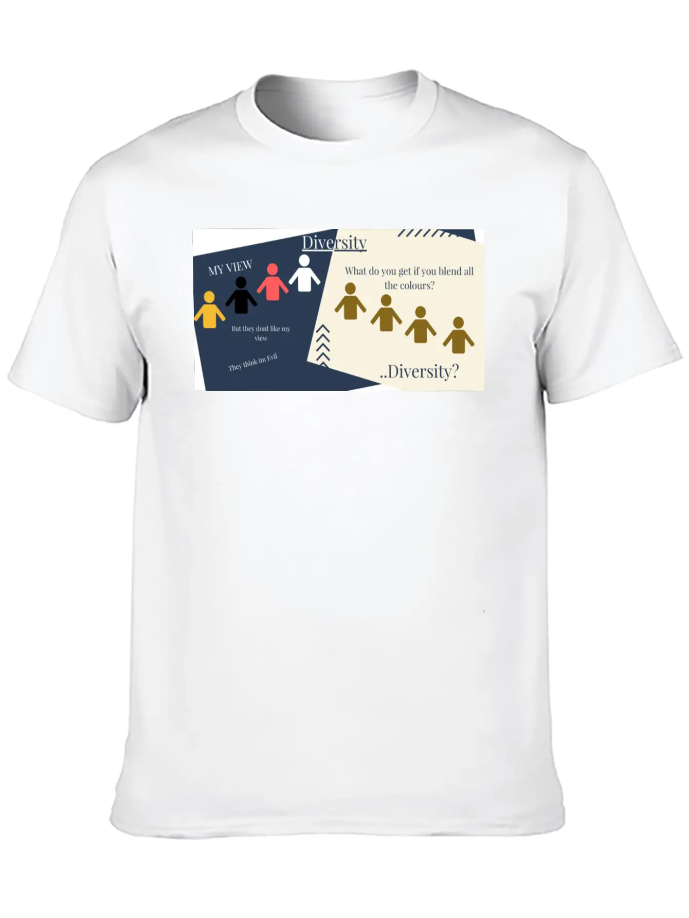 Diversity Basic Graphic T-Shirt – Daily Comfort In Soft Cotton