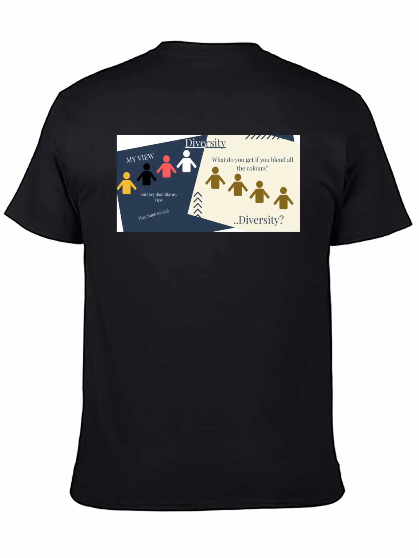 Diversity Basic Graphic T-Shirt – Daily Comfort In Soft Cotton
