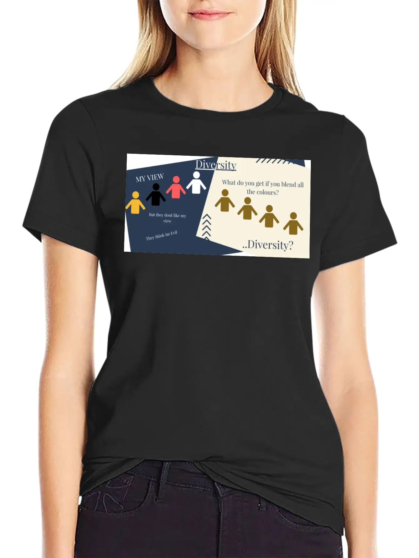 Diversity Basic Graphic T-Shirt – Daily Comfort In Soft Cotton
