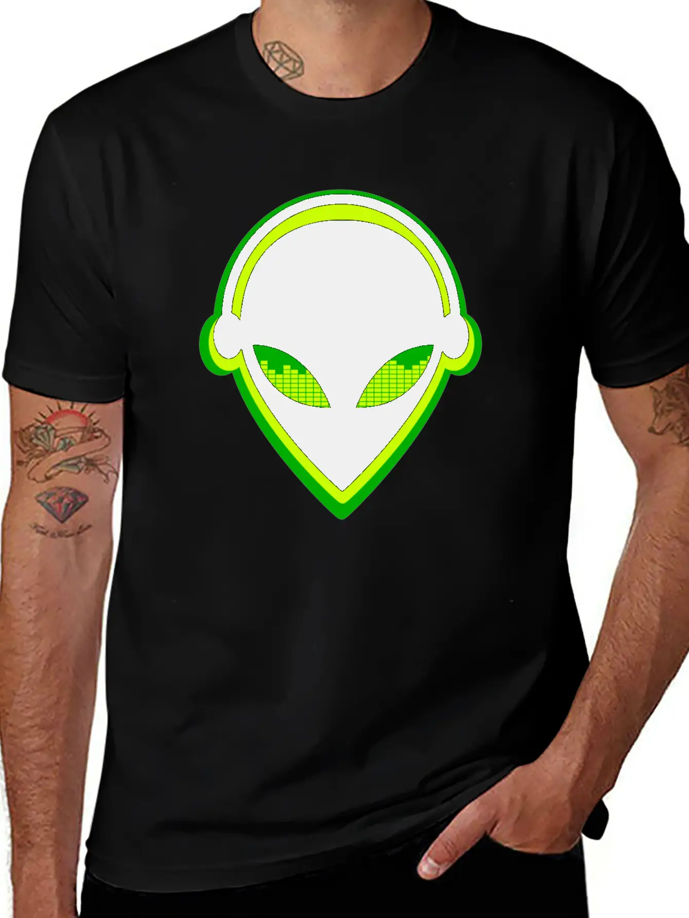 Dj Alien Timeless Short Sleeve Tee – Comfy And Minimalist Design