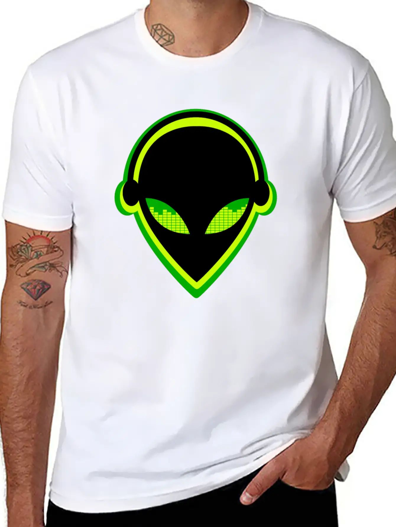 Dj Alien Timeless Short Sleeve Tee – Comfy And Minimalist Design