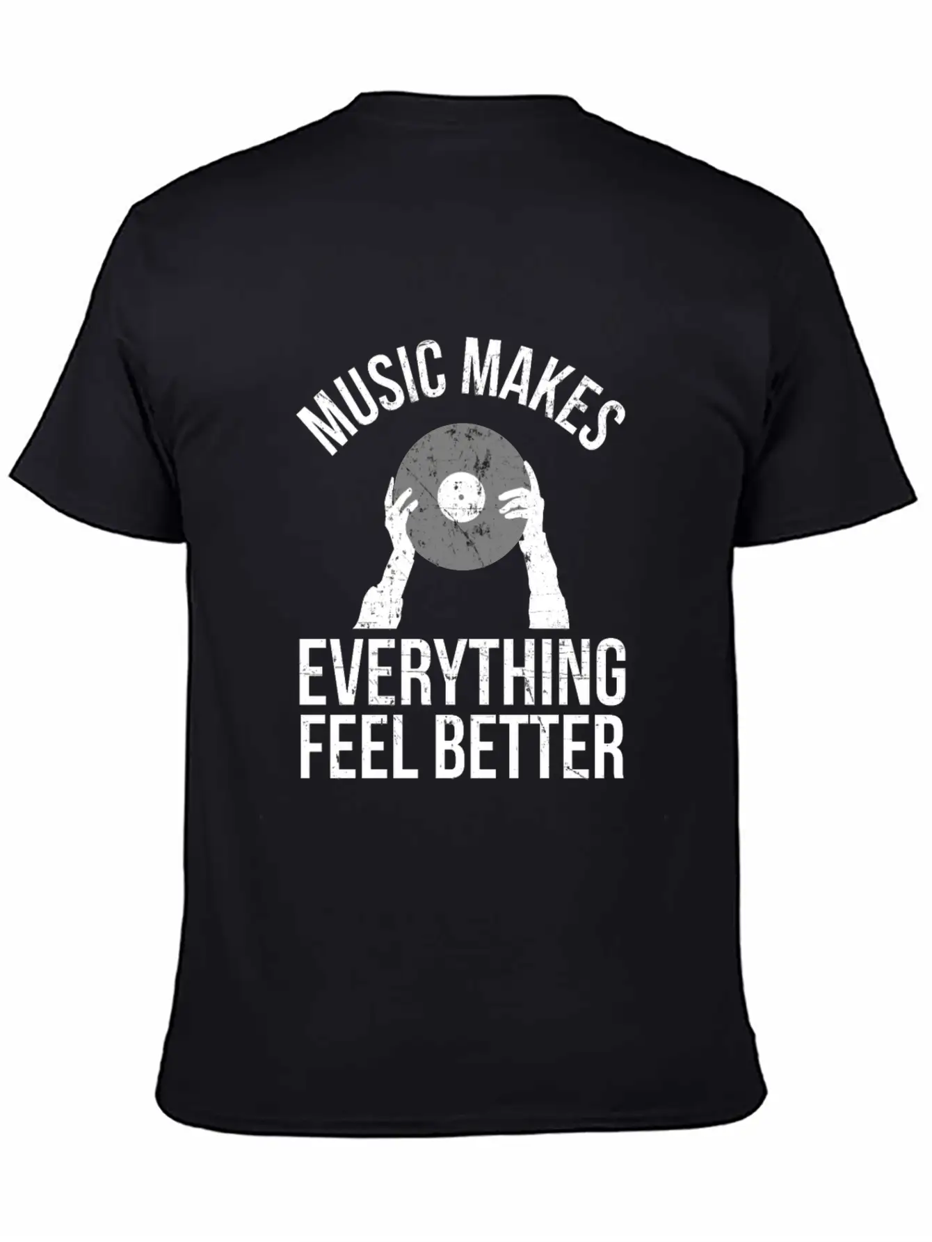 DJ Records Djane Turntable Music Vinyl Basic Graphic T-Shirt – Daily Comfort In Soft Cotton