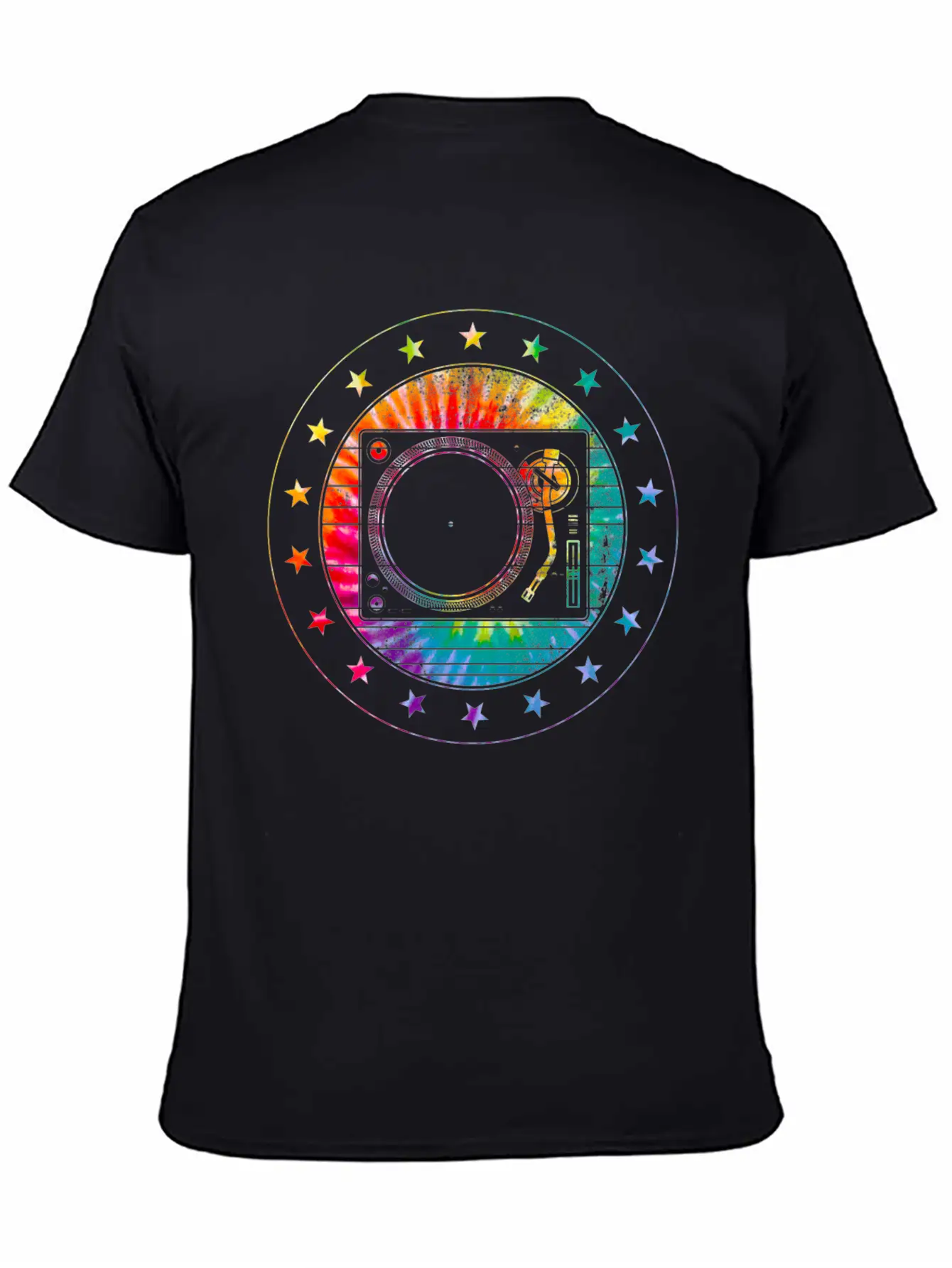DJ Turntable And Speaker Set, Men's Shirt And Unisex Short Sleeve Soft Cotton T-Shirt – Casual Everyday Wear