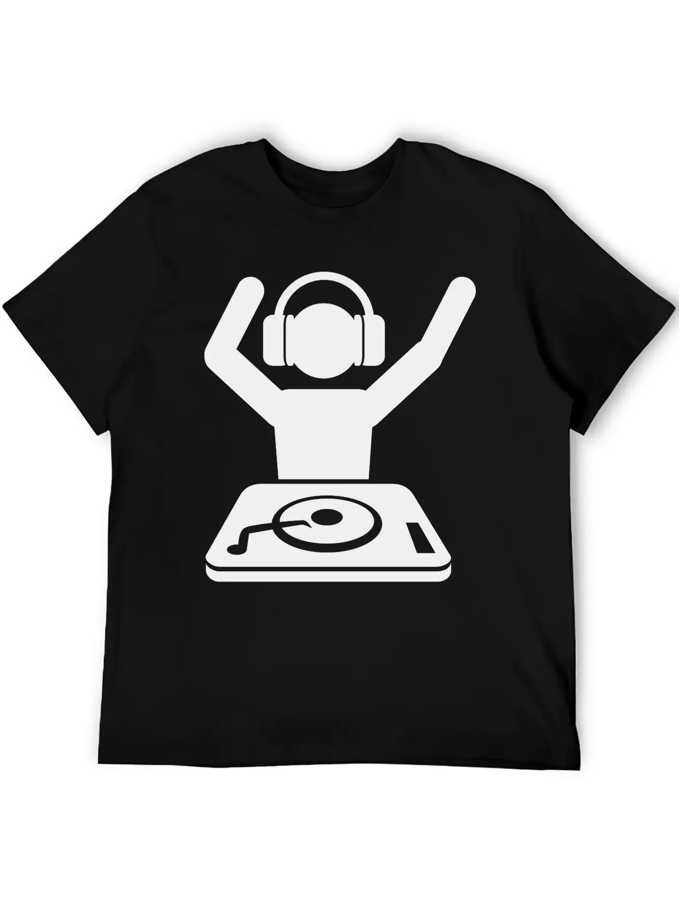 DJ Unisex Short Sleeve Soft Cotton T-Shirt – Casual Everyday Wear