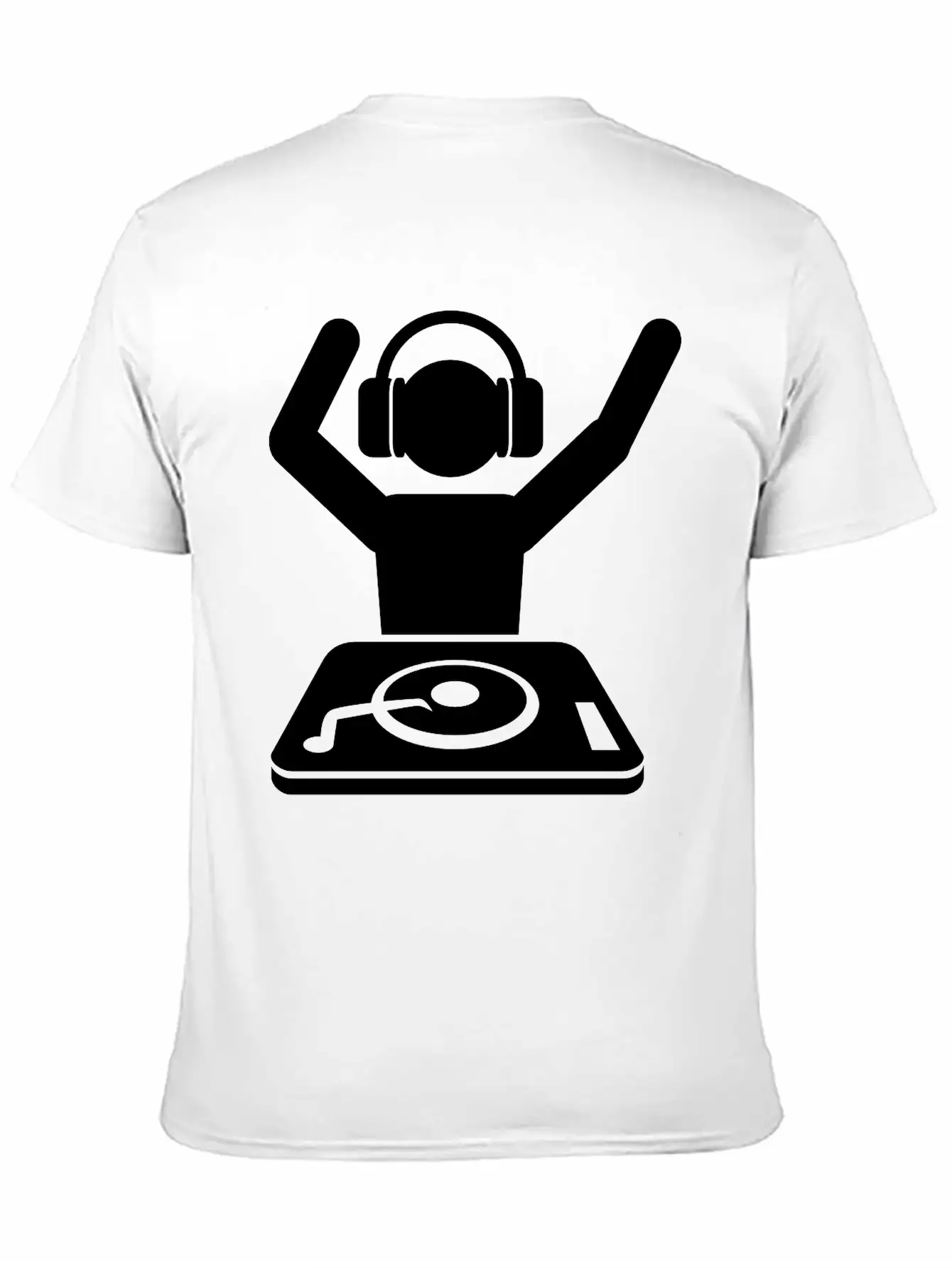DJ Unisex Short Sleeve Soft Cotton T-Shirt – Casual Everyday Wear