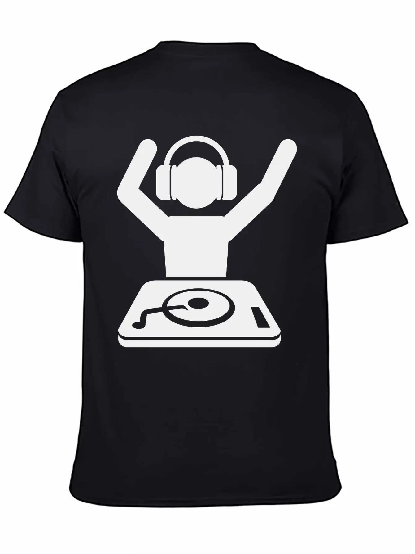 DJ Unisex Short Sleeve Soft Cotton T-Shirt – Casual Everyday Wear