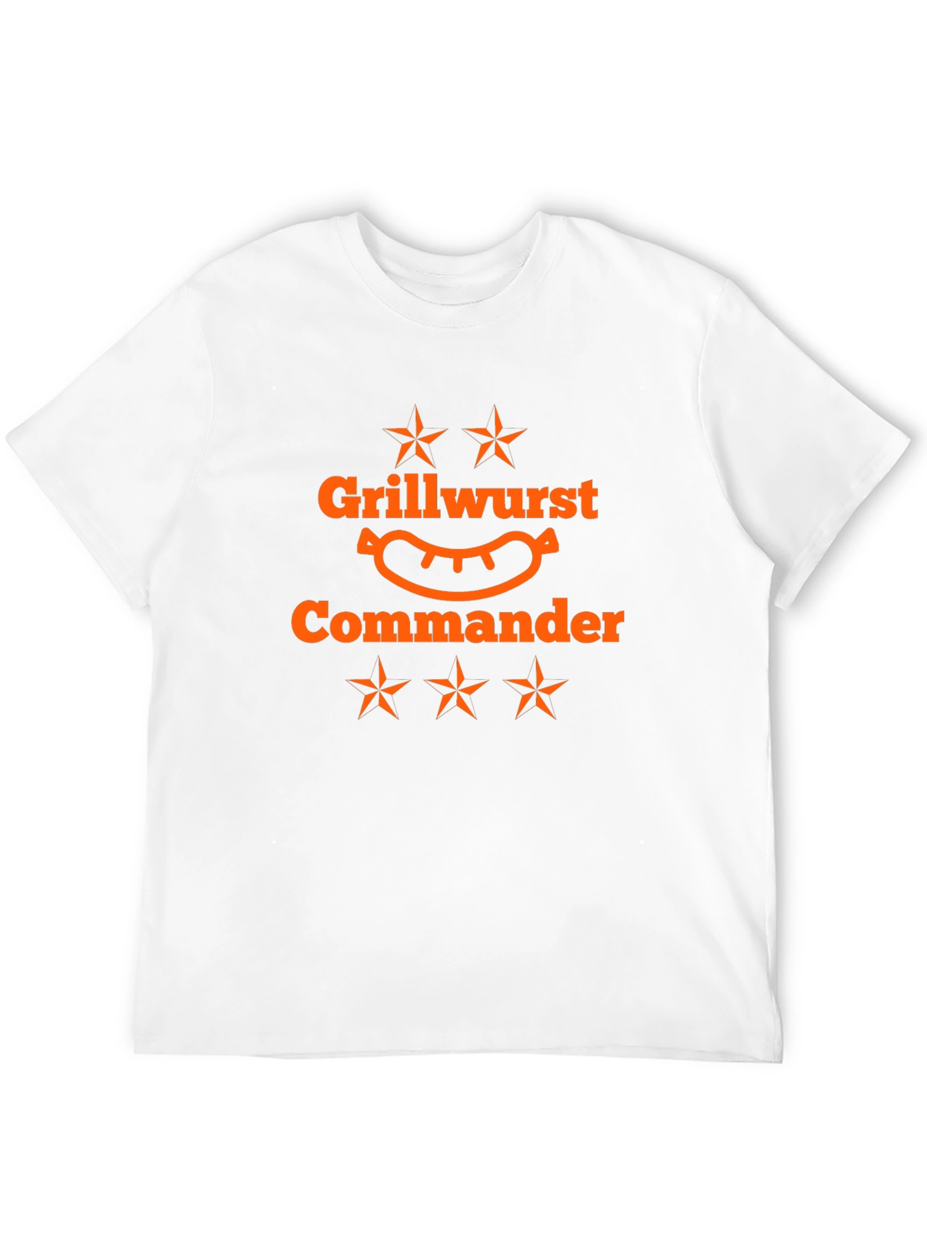 Grillwurst Commander Black T-Shirt