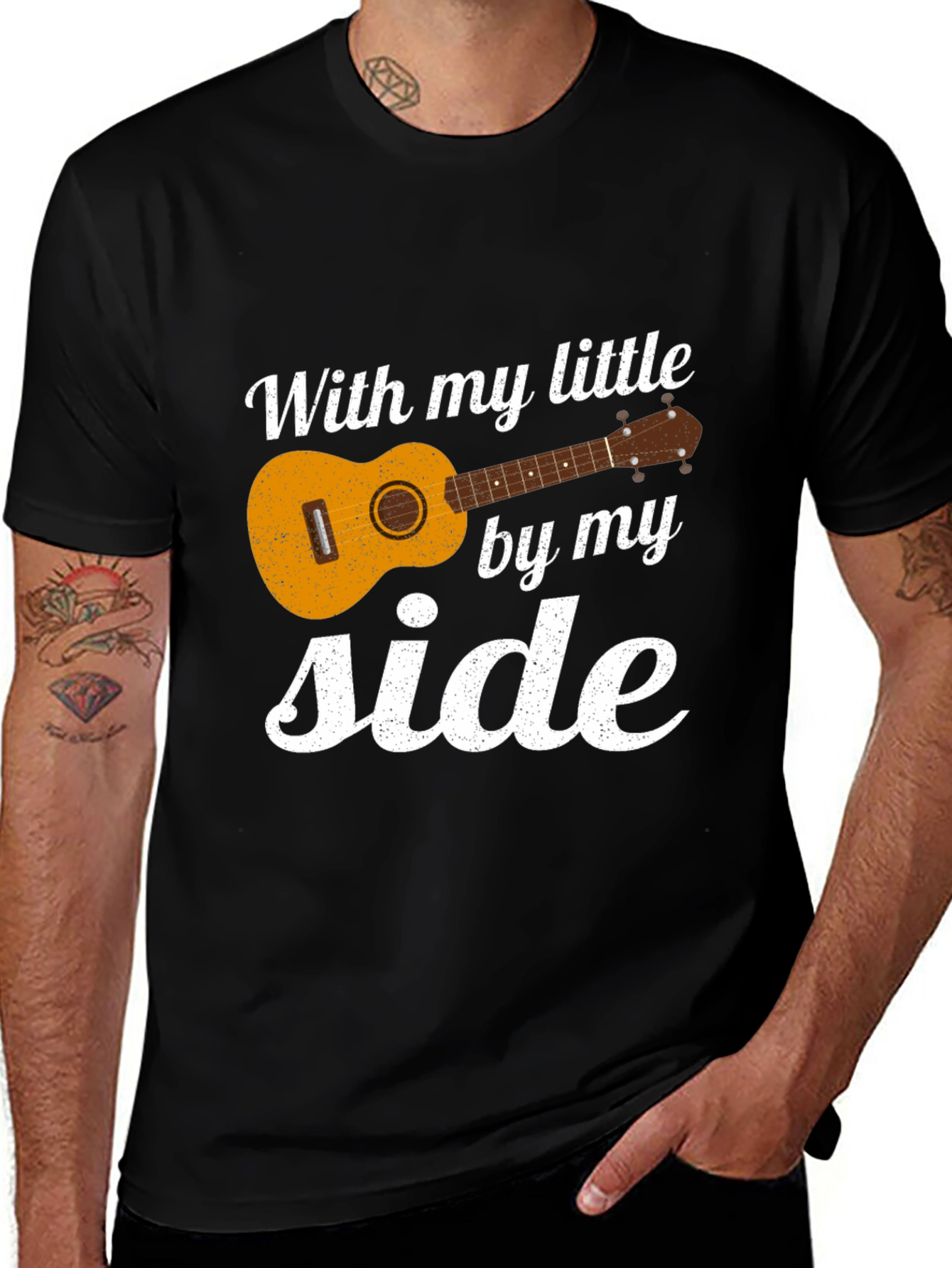 Ukulele T-Shirt - With My Little Side