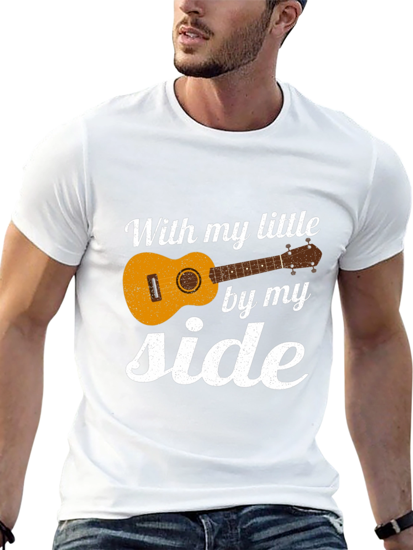 Ukulele T-Shirt - With My Little Side