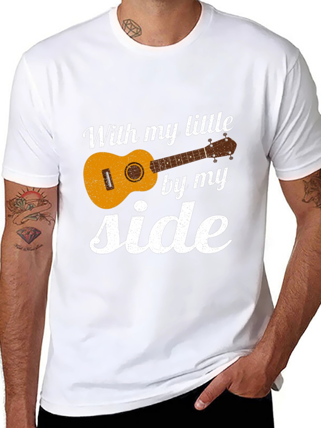 Ukulele T-Shirt - With My Little Side