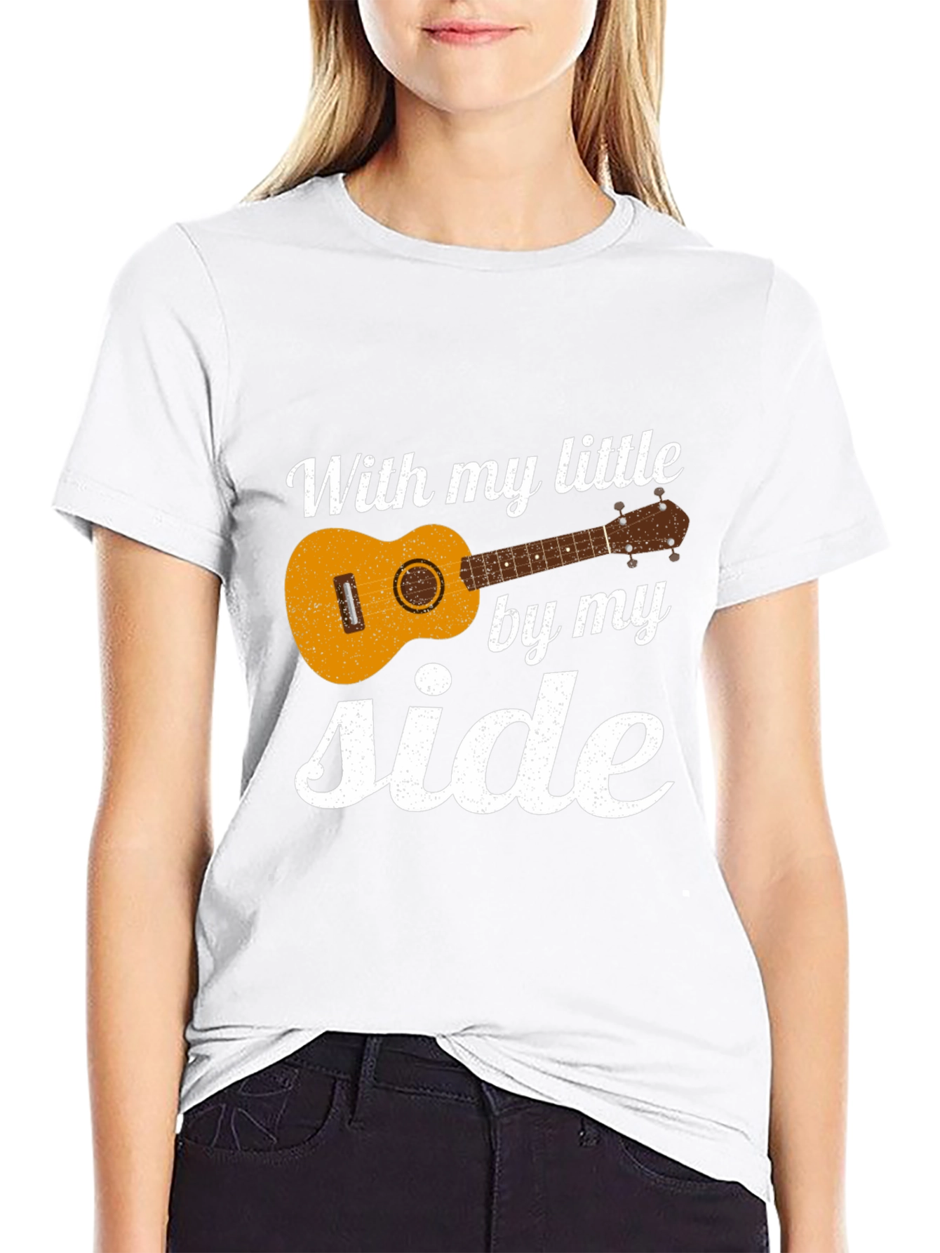 Ukulele T-Shirt - With My Little Side