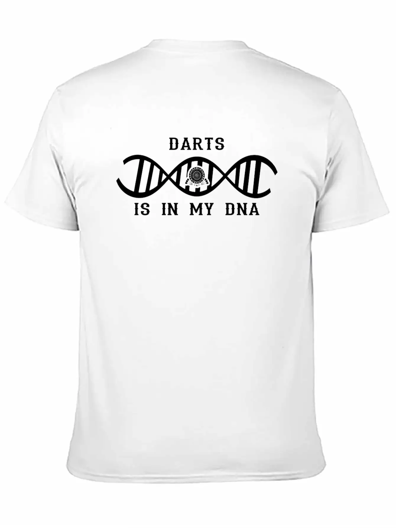 Dna Dns Roots Love Geschenk Dart Darts Darter Stylish Everyday T-Shirt – Unisex Basic Cotton Tee