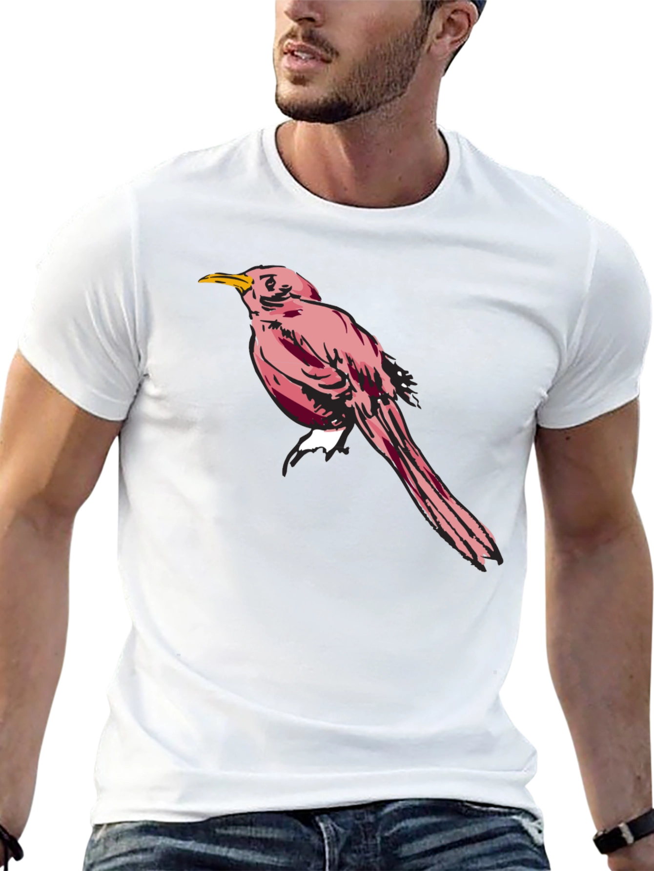 Bird Graphic T-Shirt - Unique Design