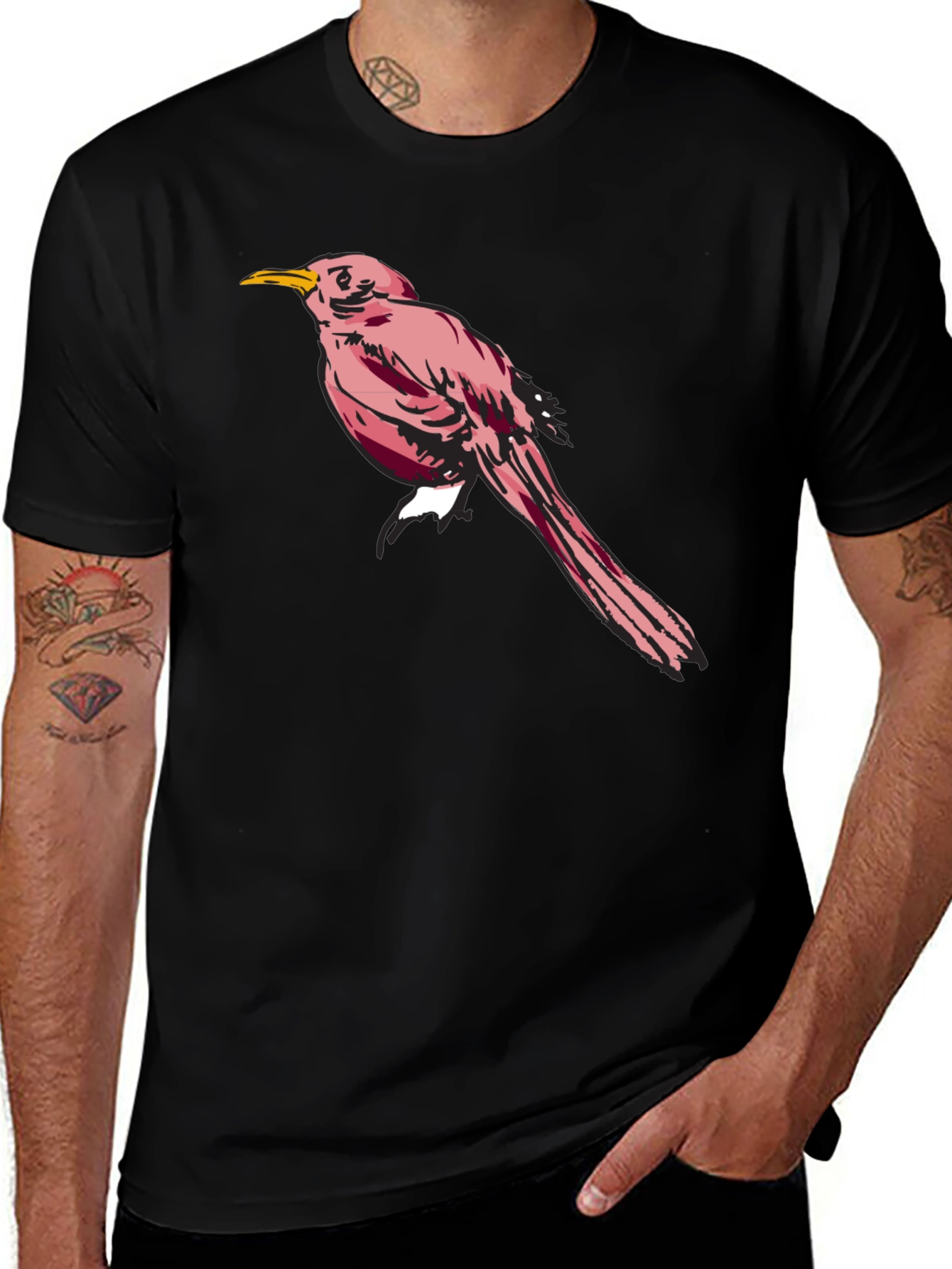 Bird Graphic T-Shirt - Unique Design