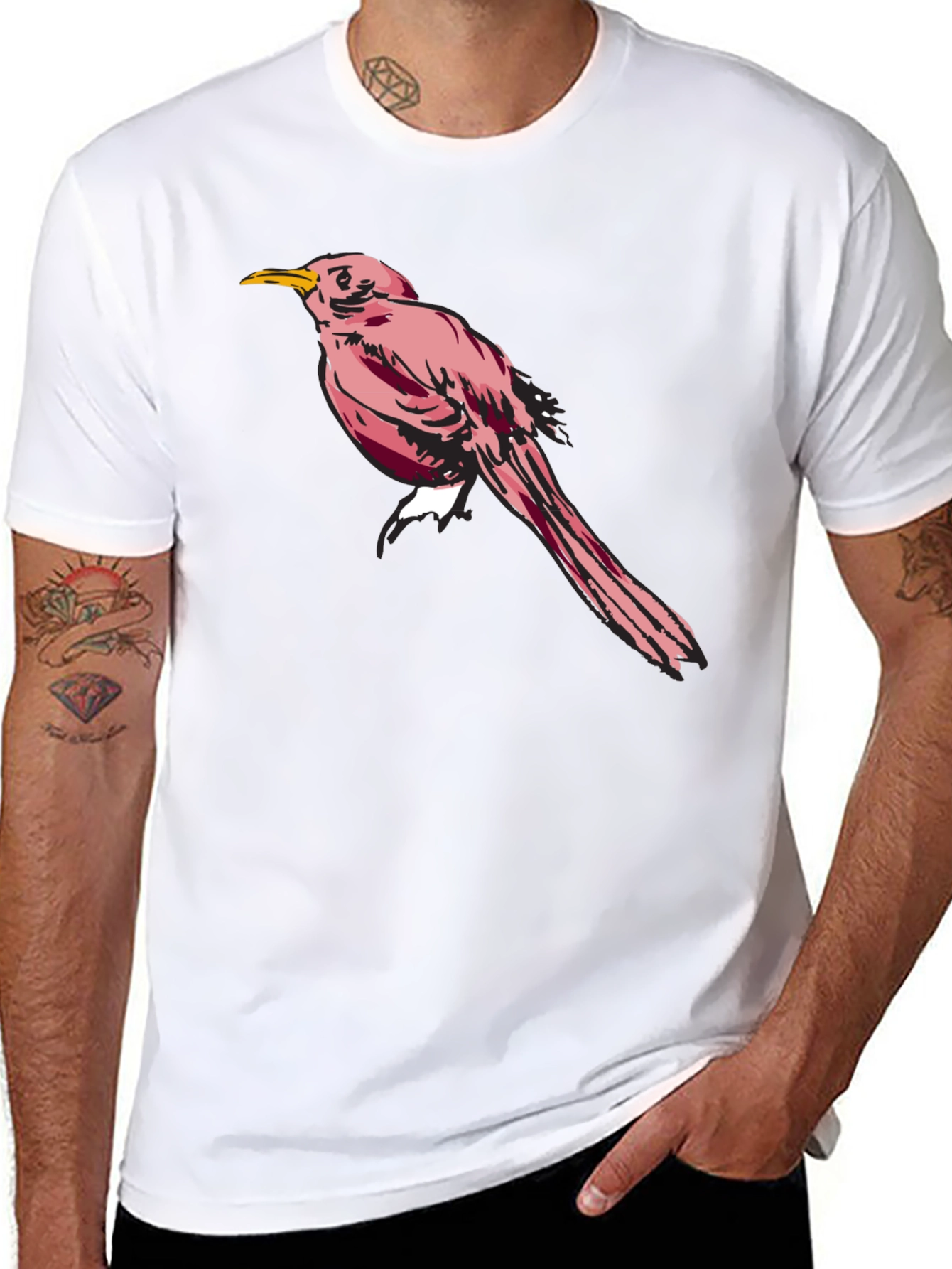 Bird Graphic T-Shirt - Unique Design