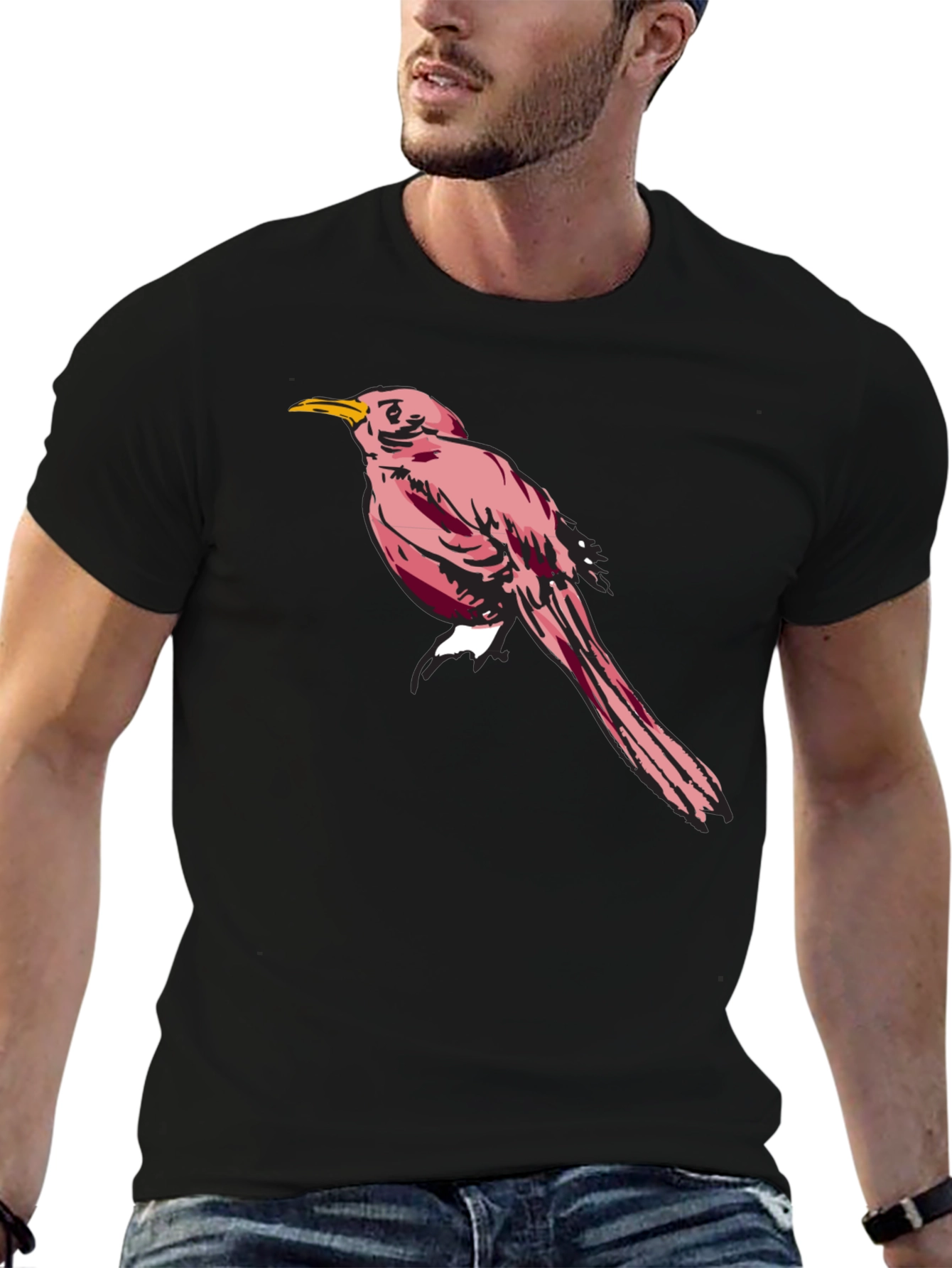 Bird Graphic T-Shirt - Unique Design