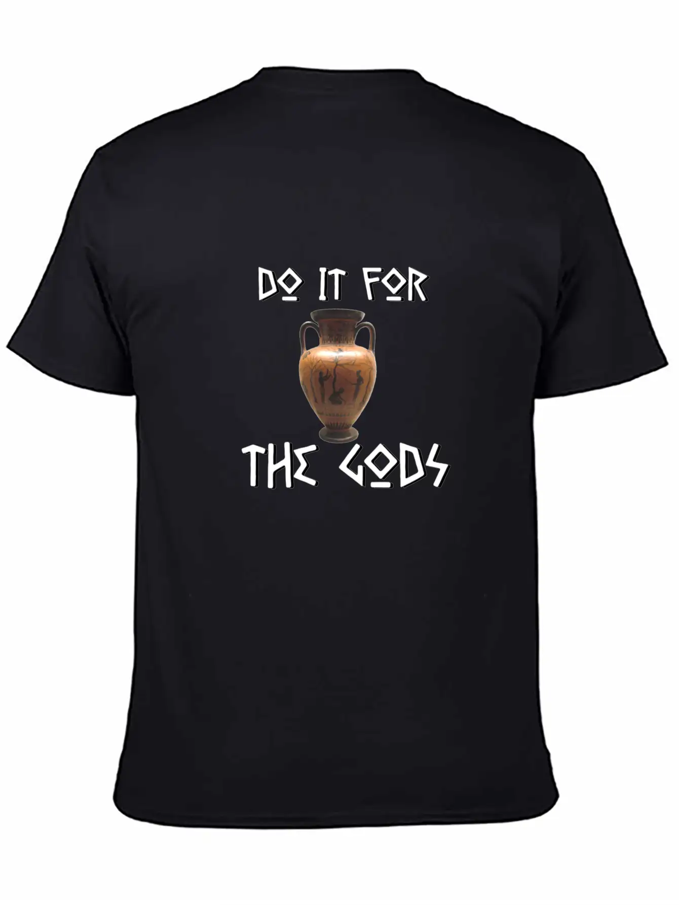 Do It For The Gods Comfortable Minimalist Graphic Tee – Summer Style Essential