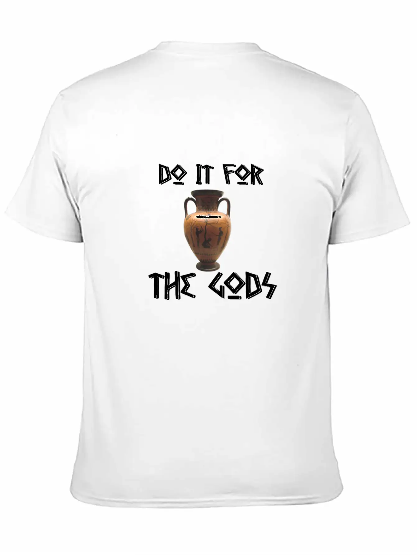 Do It For The Gods Comfortable Minimalist Graphic Tee – Summer Style Essential