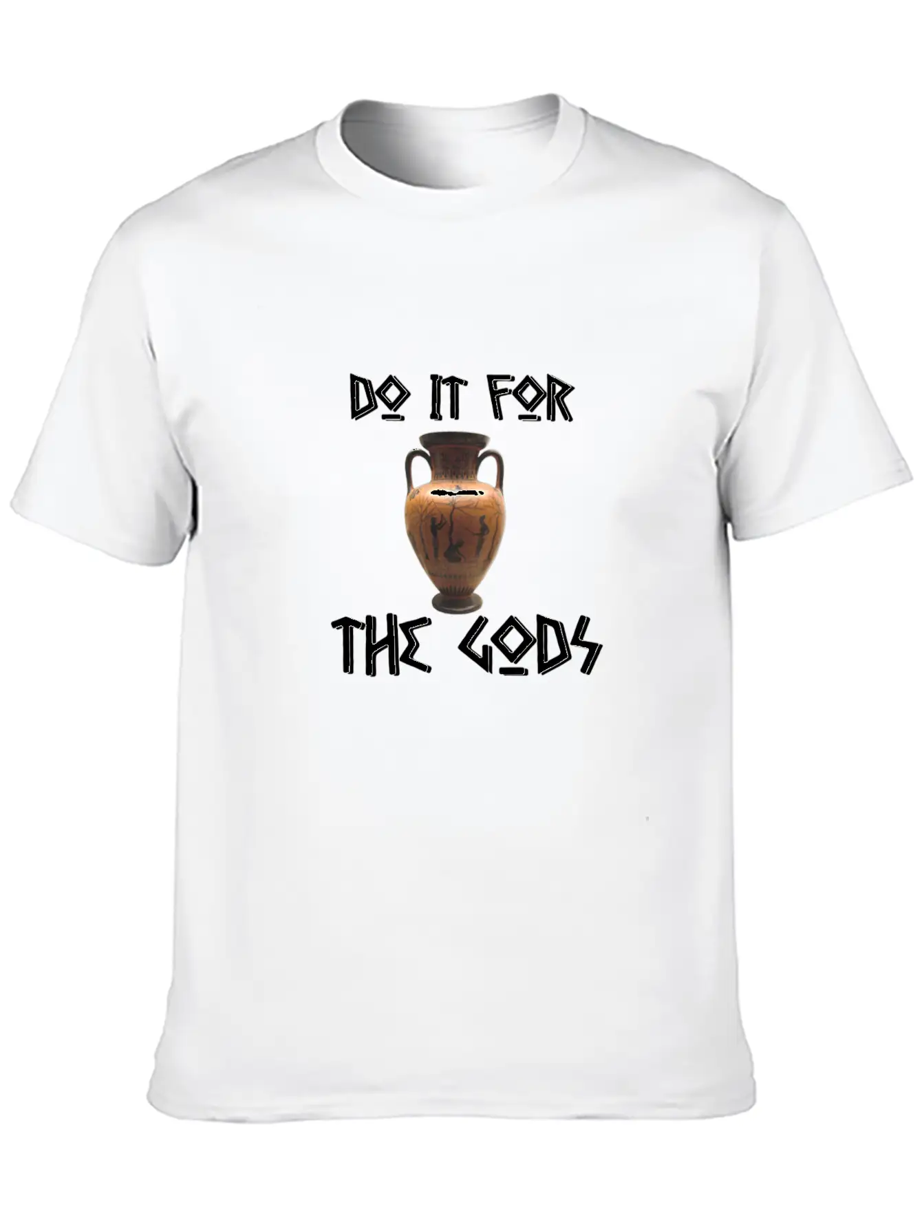 Do It For The Gods Comfortable Minimalist Graphic Tee – Summer Style Essential