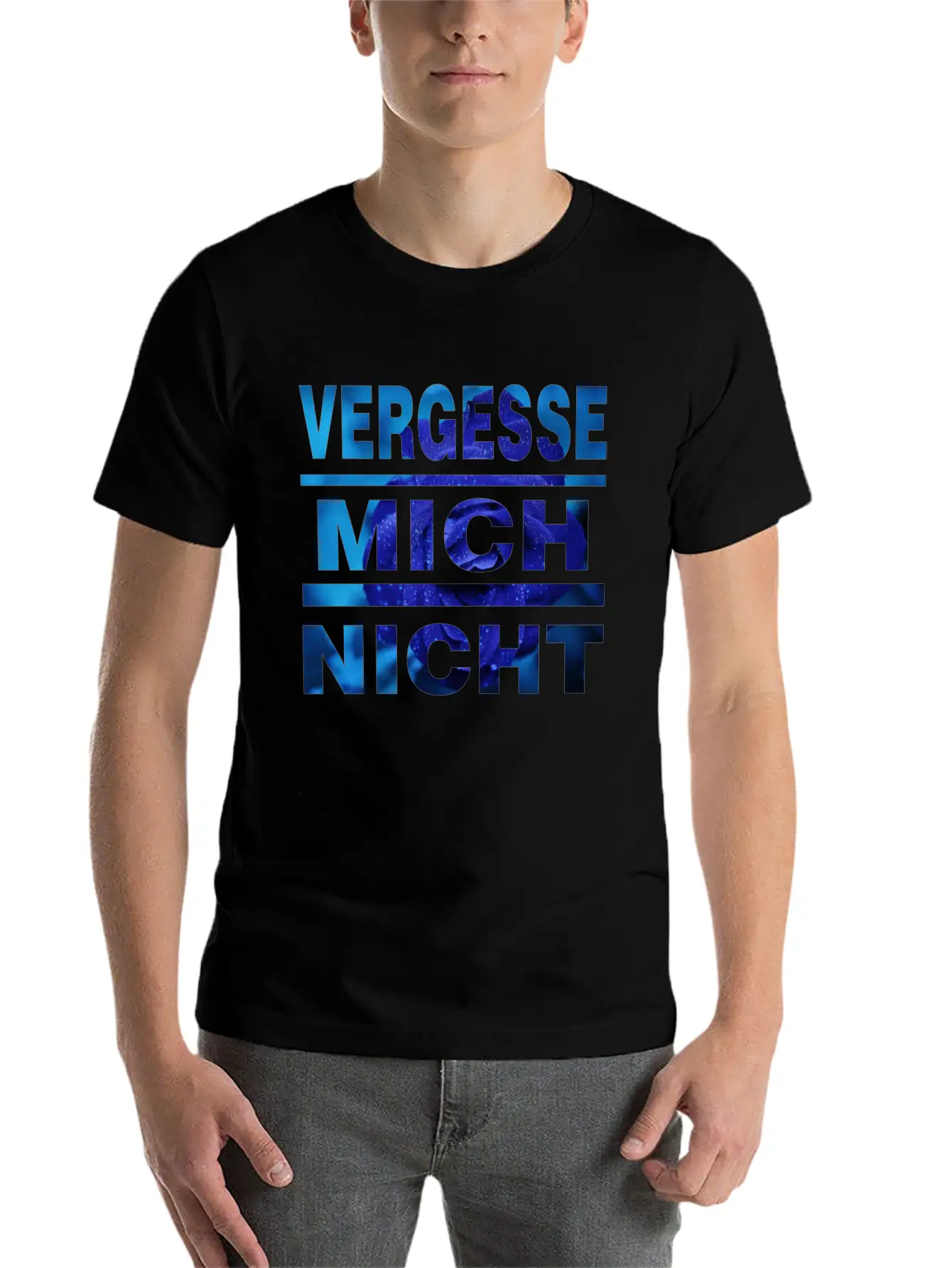 Do Not Forget Me - I Miss You Painfully Unisex Short Sleeve Soft Cotton T-Shirt – Casual Everyday Wear