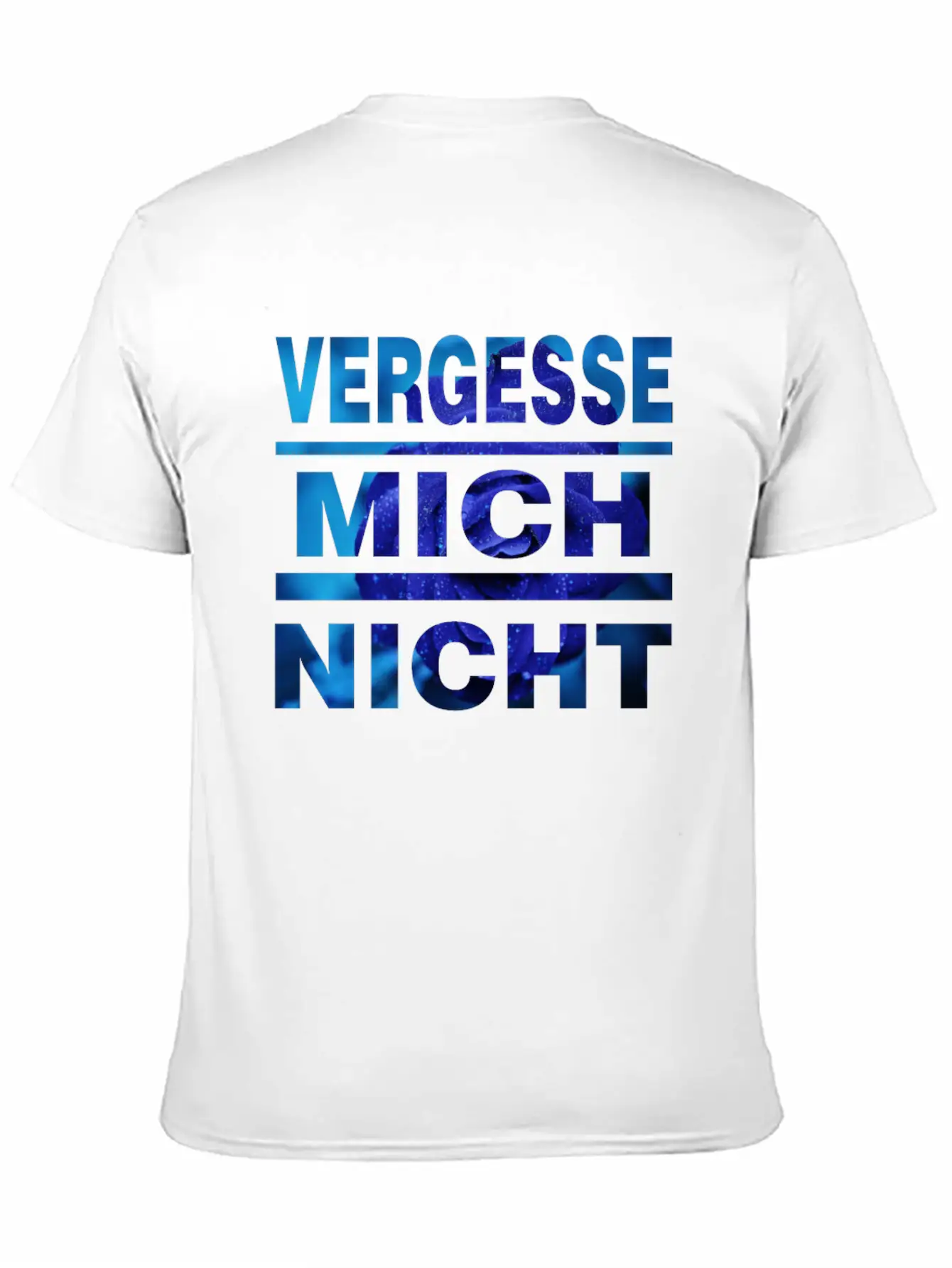 Do Not Forget Me - I Miss You Painfully Unisex Short Sleeve Soft Cotton T-Shirt – Casual Everyday Wear