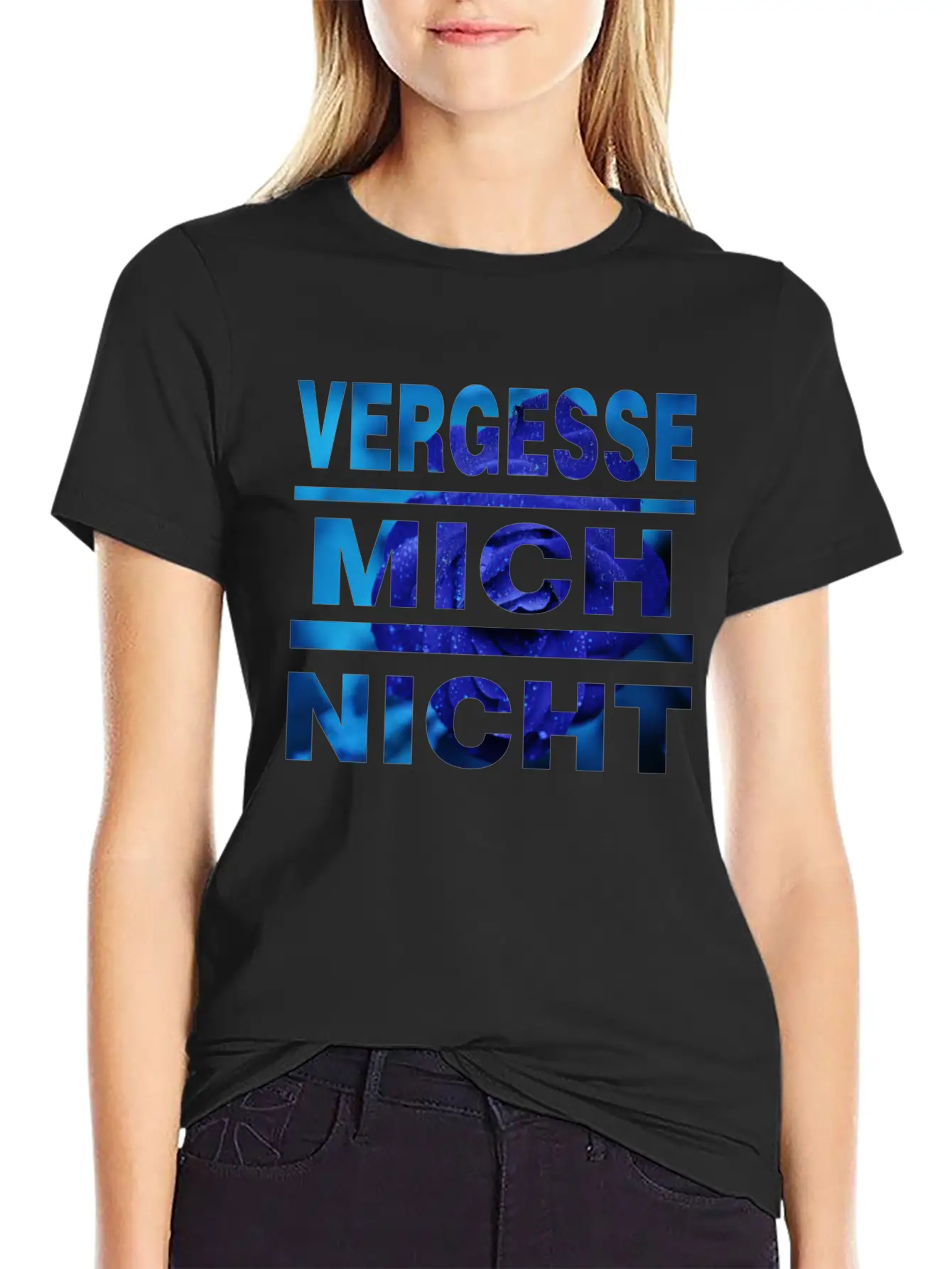 Do Not Forget Me - I Miss You Painfully Unisex Short Sleeve Soft Cotton T-Shirt – Casual Everyday Wear