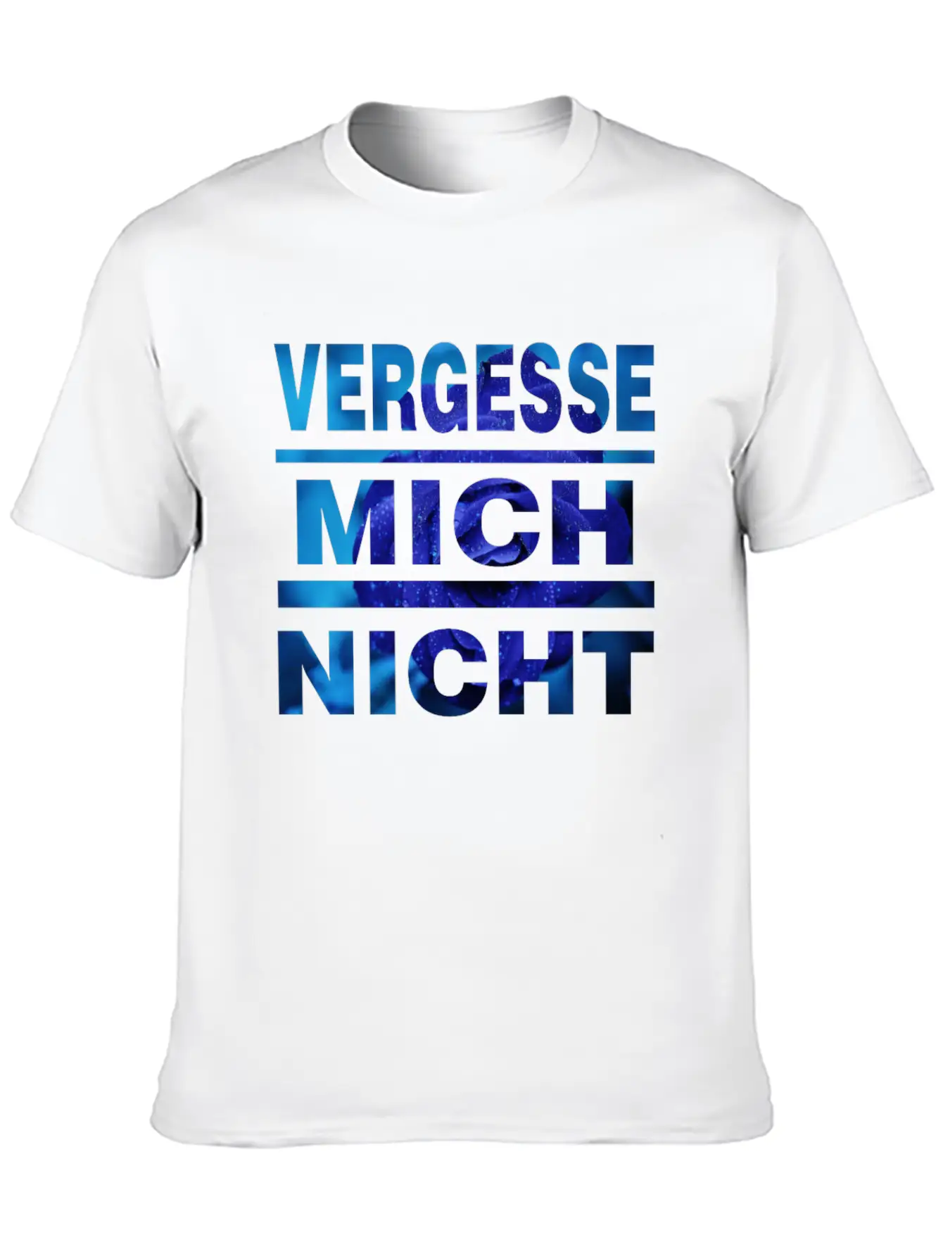 Do Not Forget Me - I Miss You Painfully Unisex Short Sleeve Soft Cotton T-Shirt – Casual Everyday Wear