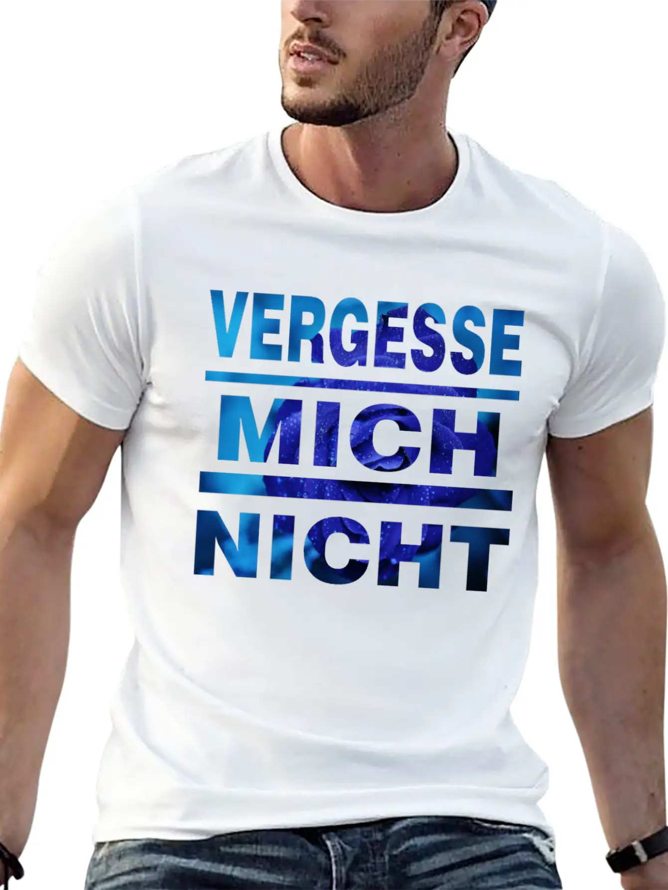 Do Not Forget Me - I Miss You Painfully Unisex Short Sleeve Soft Cotton T-Shirt – Casual Everyday Wear