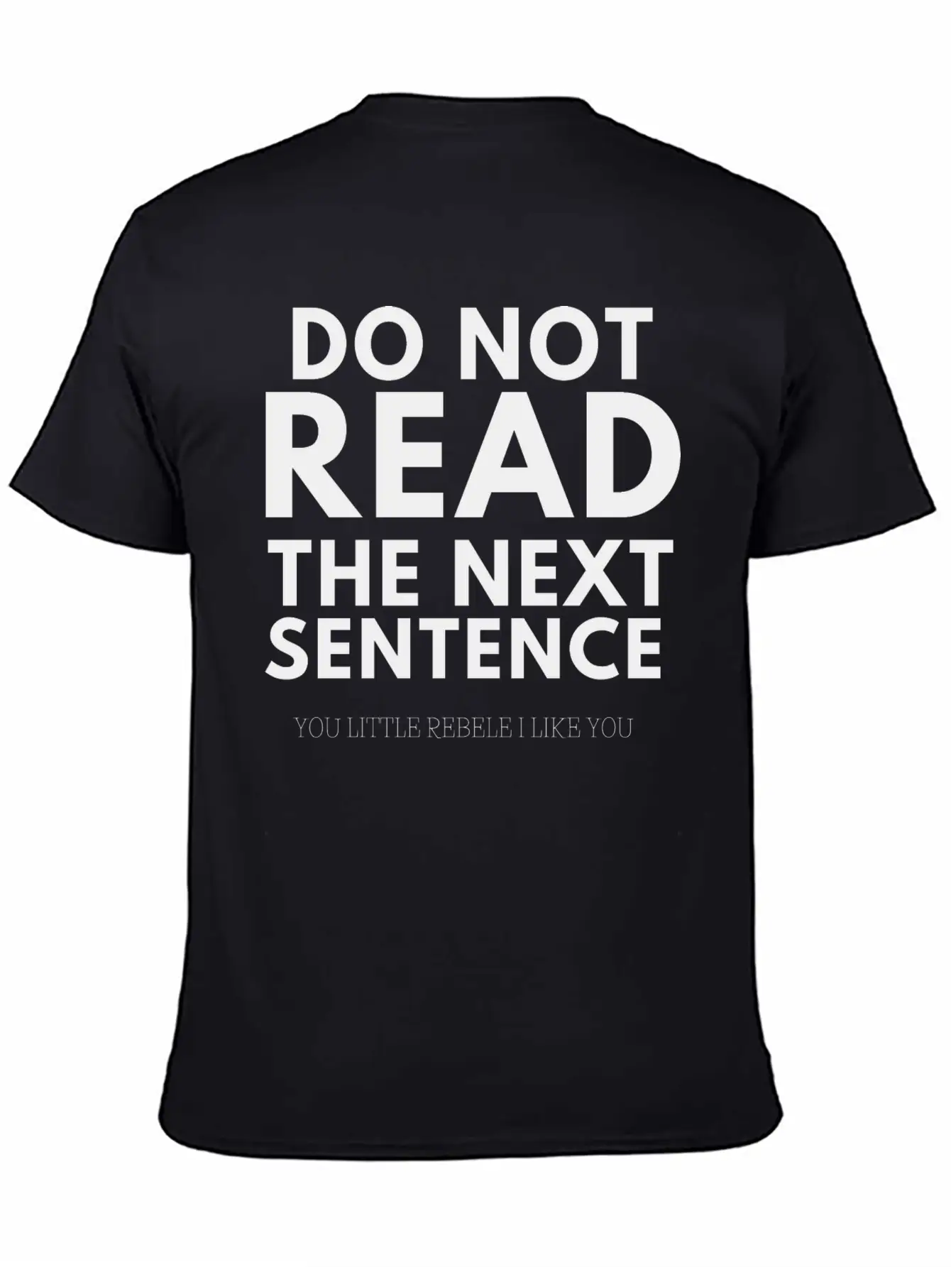Do Not Read Stylish Everyday T-Shirt – Unisex Basic Cotton Tee