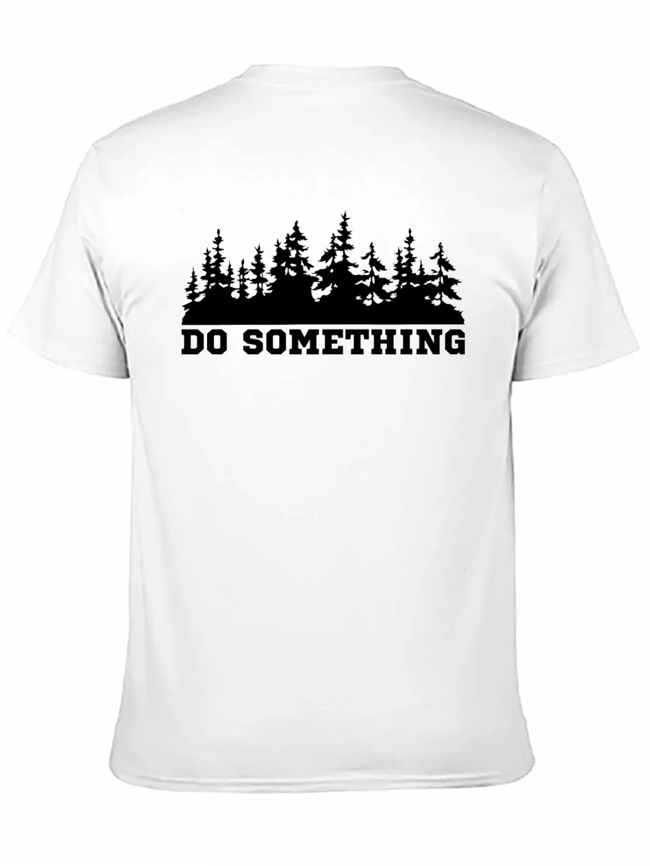 Do Something Climate Change Saying Ecology Stylish Everyday T-Shirt – Unisex Basic Cotton Tee