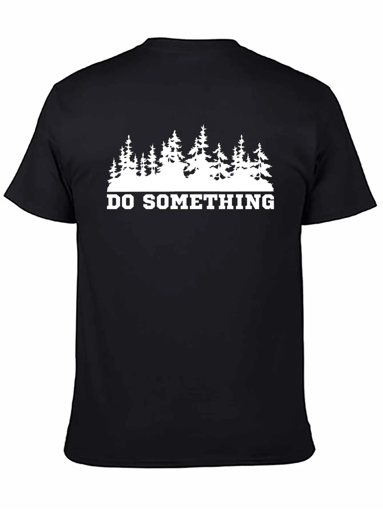 Do Something Climate Change Saying Ecology Stylish Everyday T-Shirt – Unisex Basic Cotton Tee