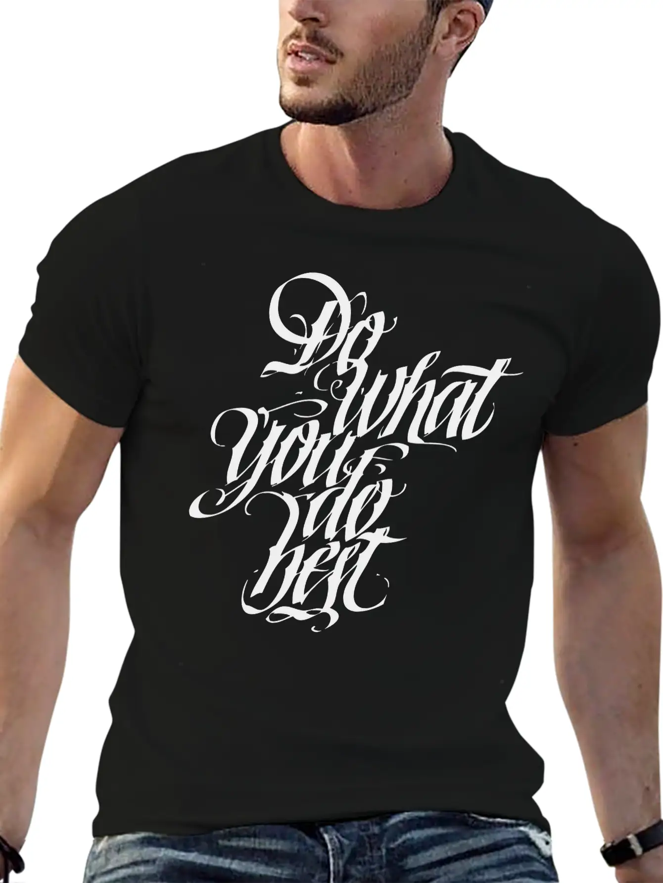 Do What You Do Best Unisex Short Sleeve Soft Cotton T-Shirt – Casual Everyday Wear