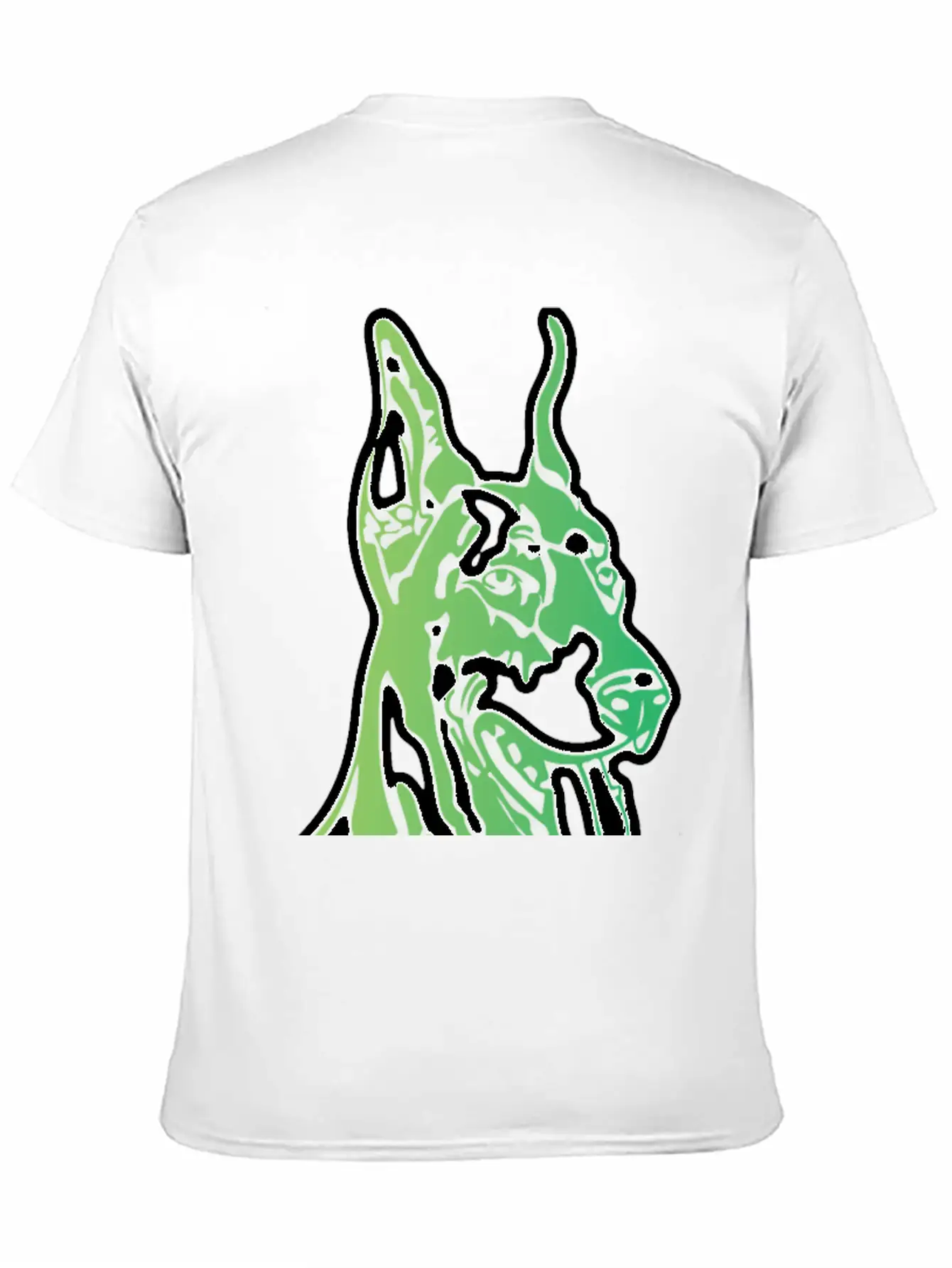 Dobermann Dog Owner Gift Dog Sport Unisex Short Sleeve Soft Cotton T-Shirt – Casual Everyday Wear