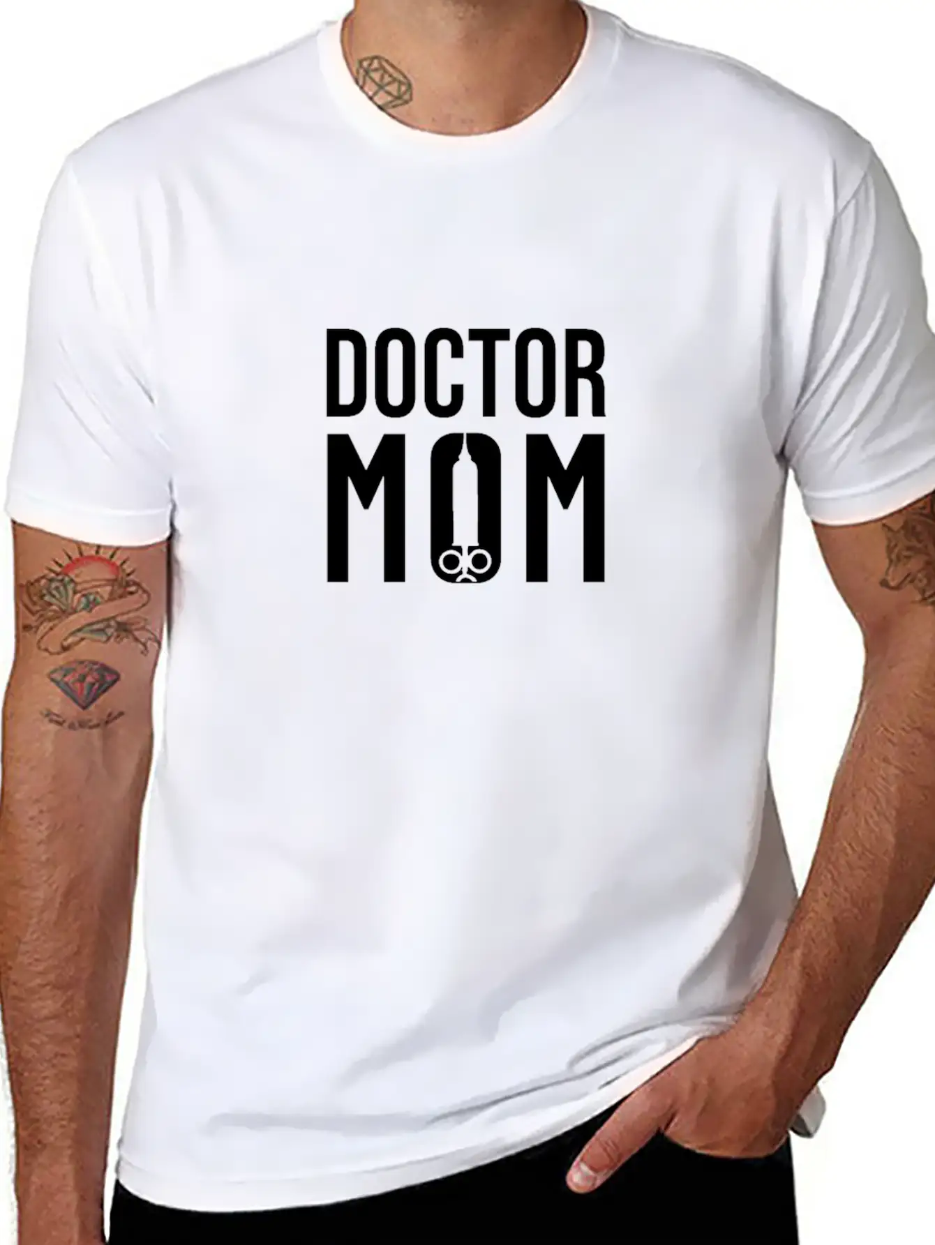 Doctor Mom Unisex Casual T-Shirt – Clean Design For Daily Comfort