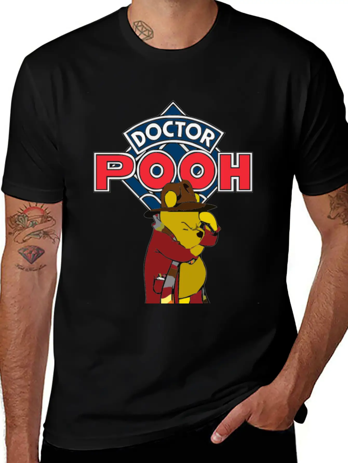 Doctor Pooh Essential Unisex Summer Tee – Soft Cotton Casual Fit