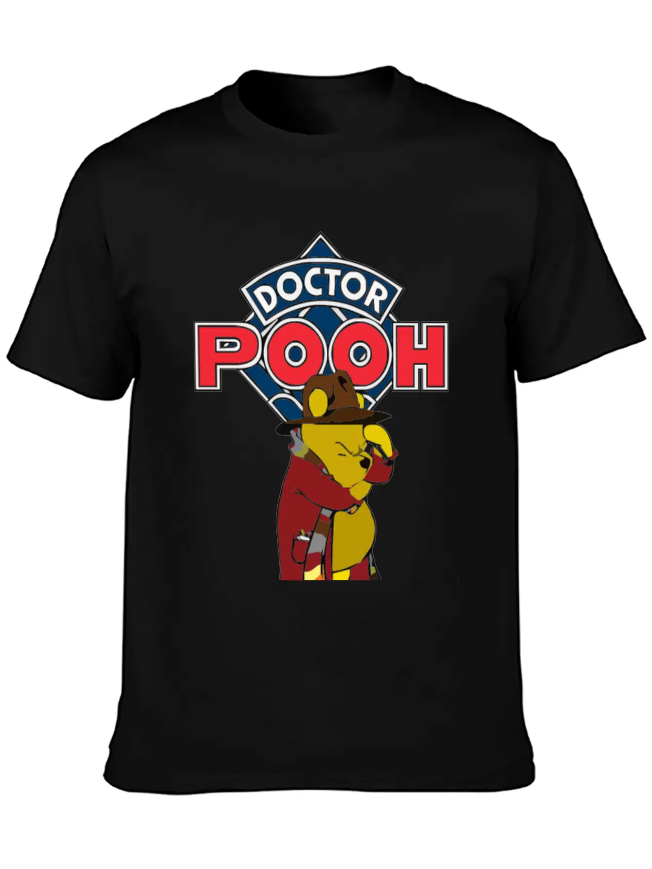 Doctor Pooh Essential Unisex Summer Tee – Soft Cotton Casual Fit