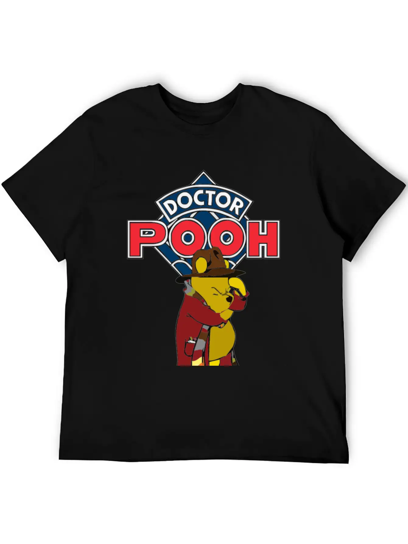 Doctor Pooh Essential Unisex Summer Tee – Soft Cotton Casual Fit