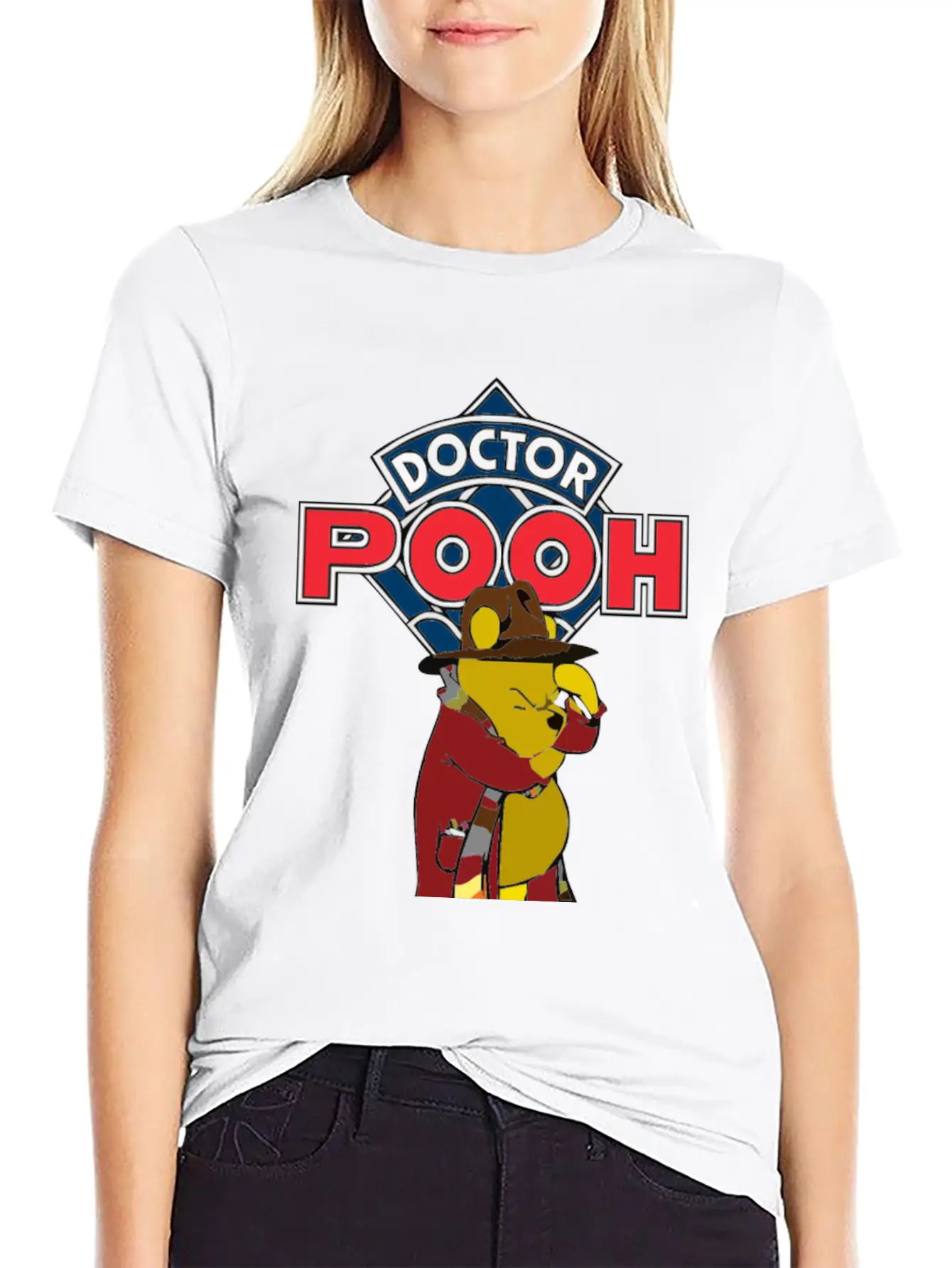 Doctor Pooh Essential Unisex Summer Tee – Soft Cotton Casual Fit
