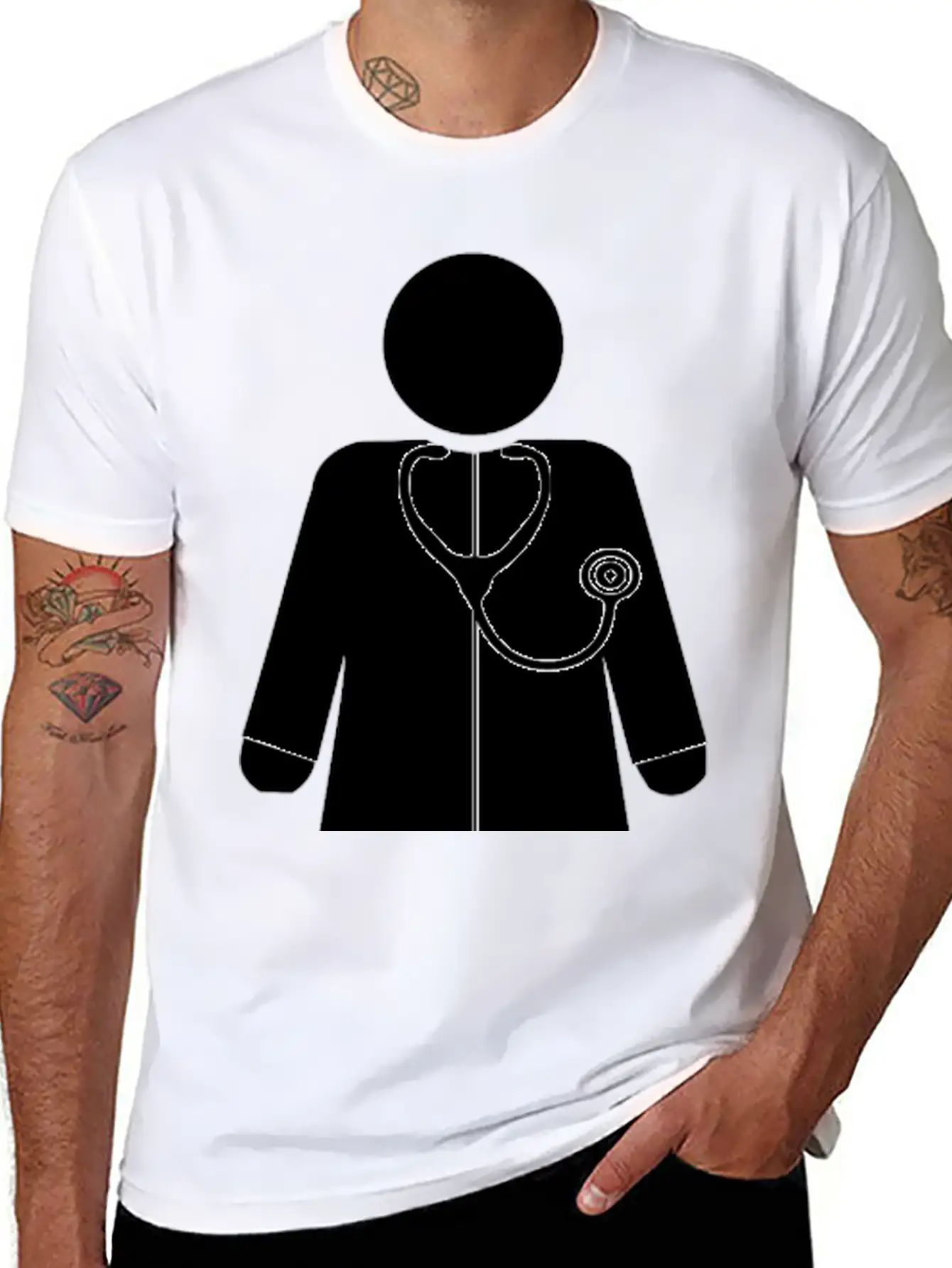 Doctor Unisex Short Sleeve Soft Cotton T-Shirt – Casual Everyday Wear